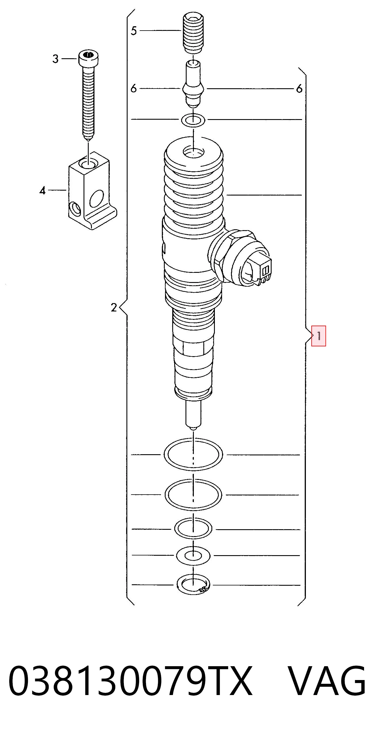 Топливные форсунки 414720313 Bosch