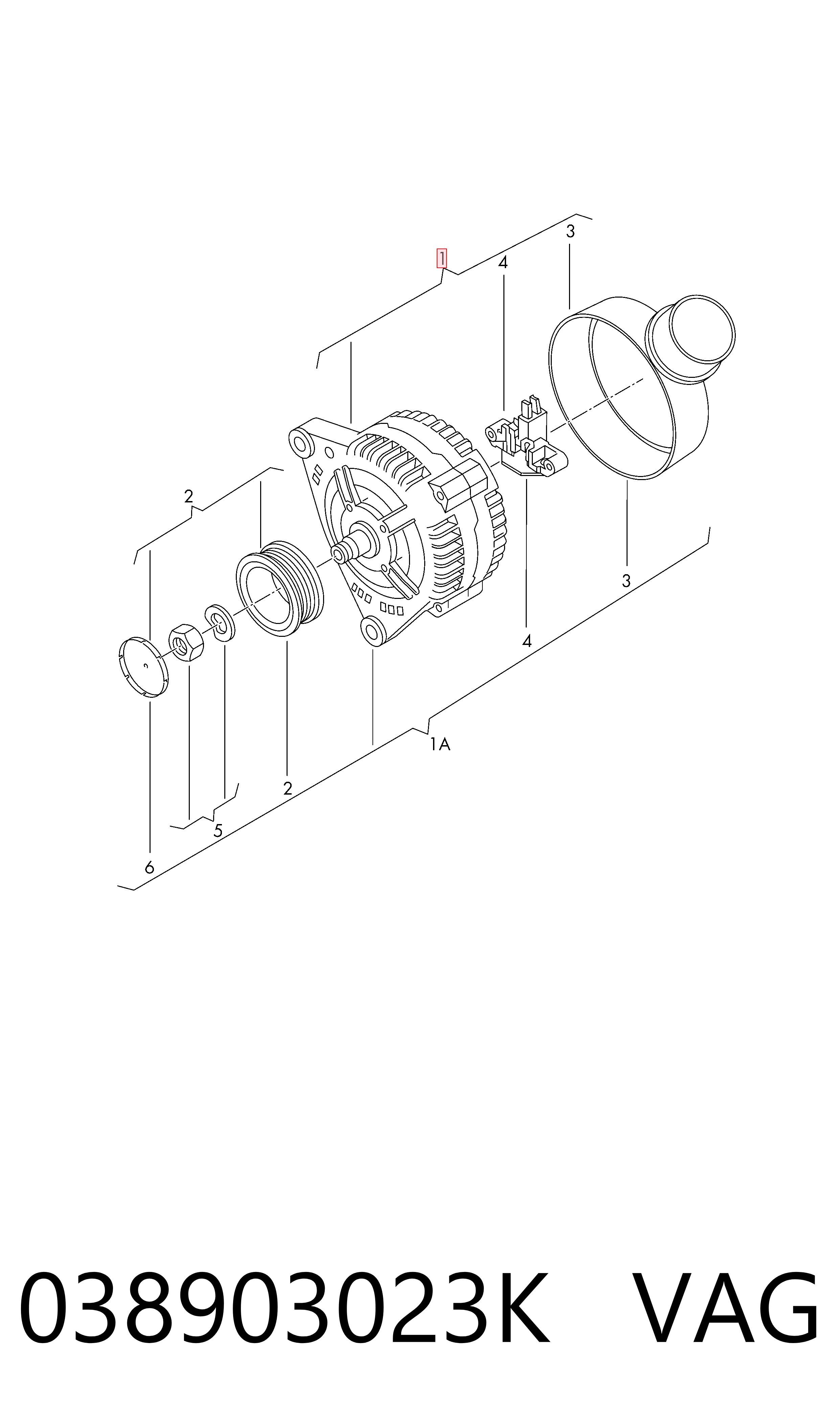 Купить 1609388680 Peugeot/Citroen Генератор
