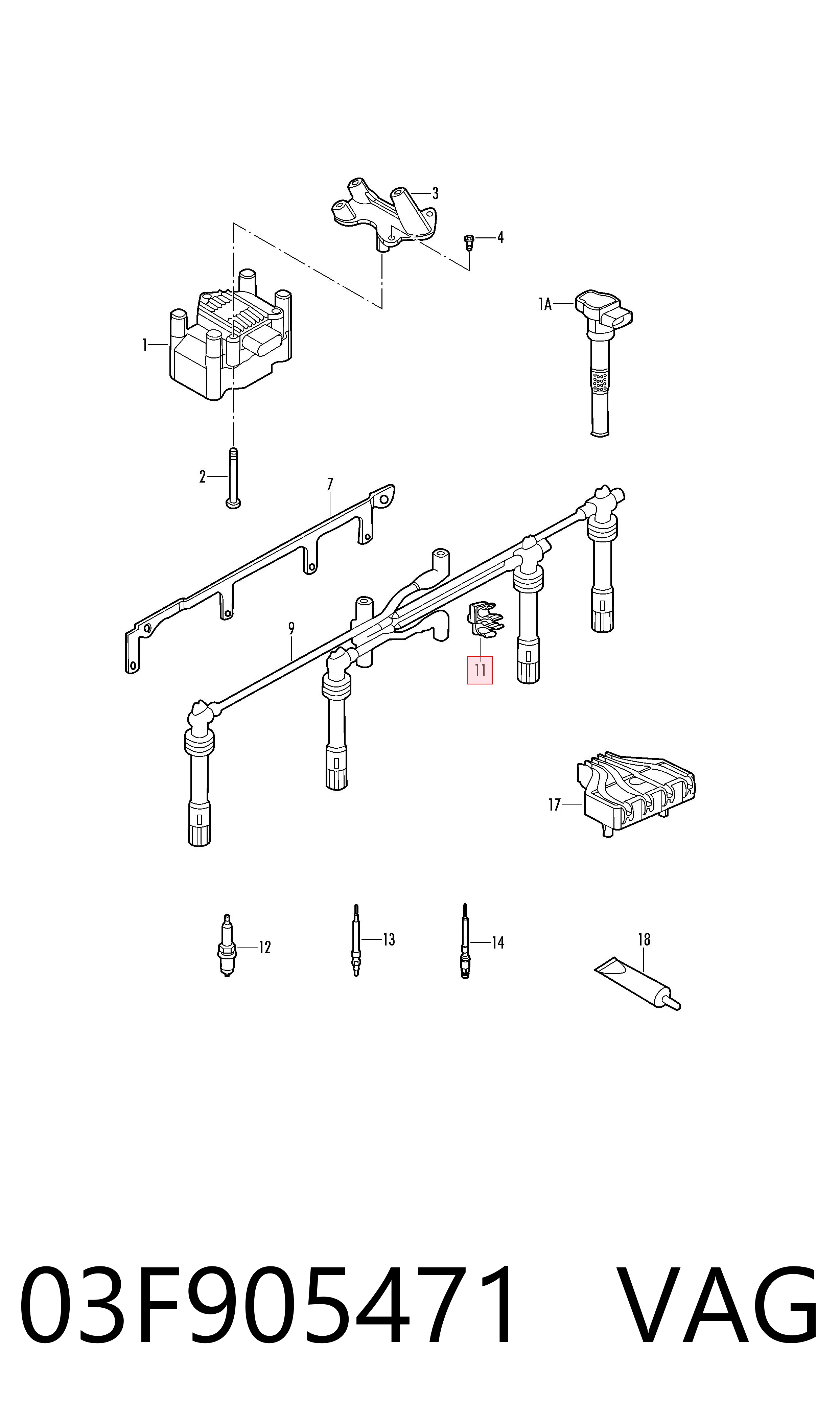03F905471 VAG 