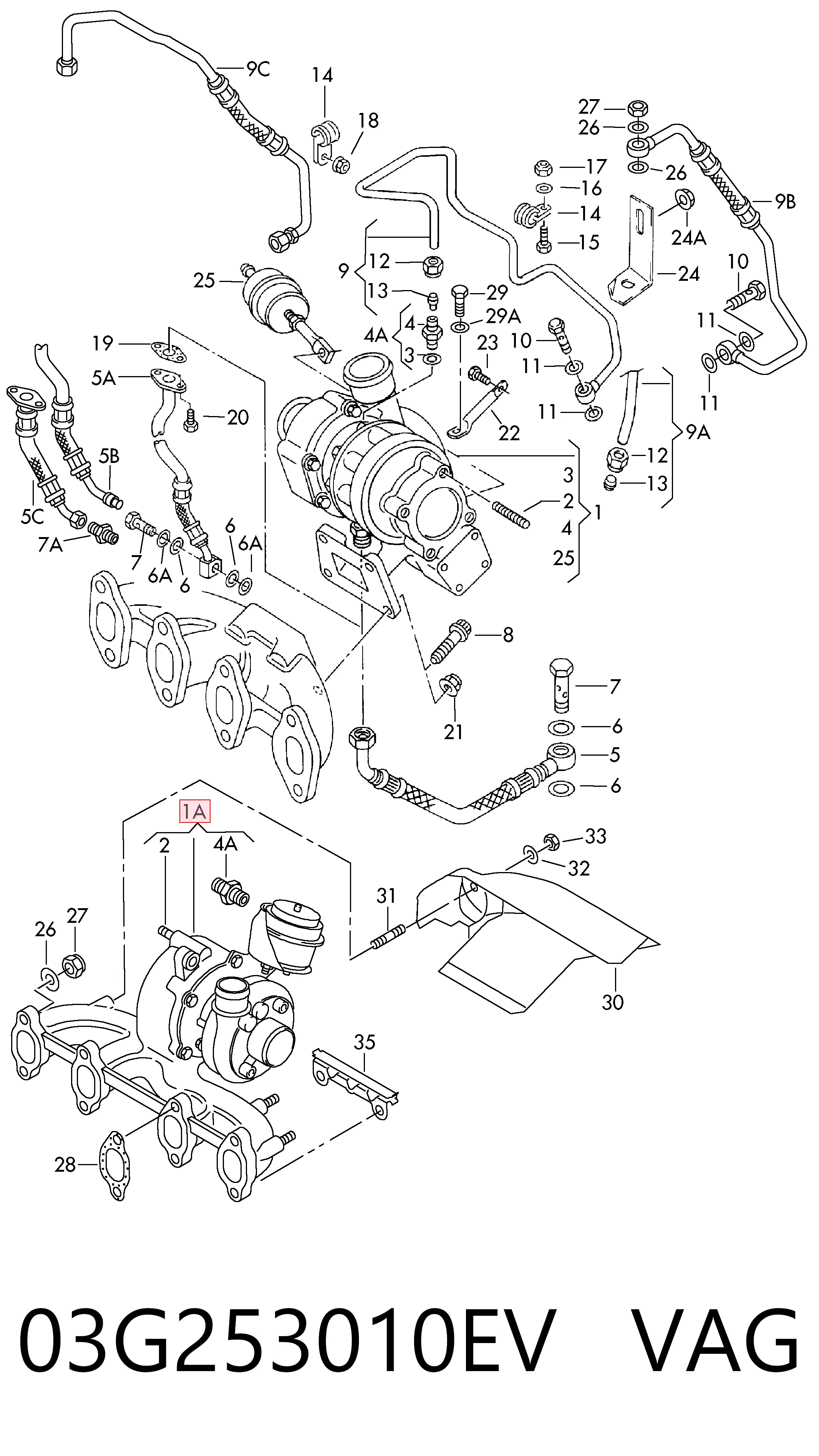 Турбокомпрессор Borg-Warner 54399700053