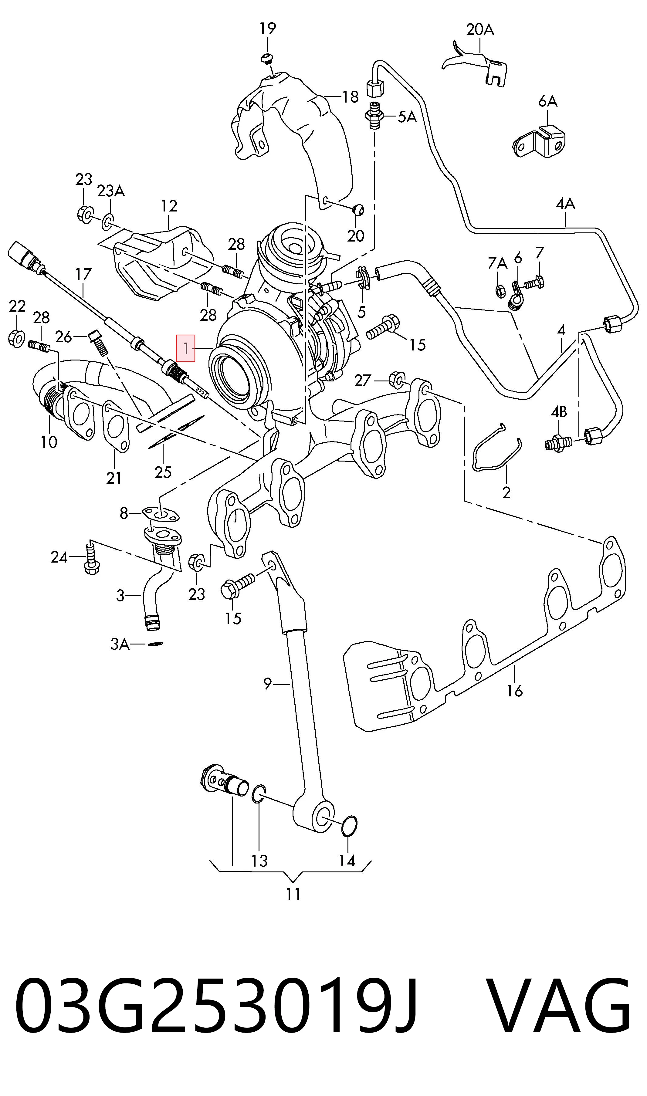 Турбина 54399900048 Borg-Warner