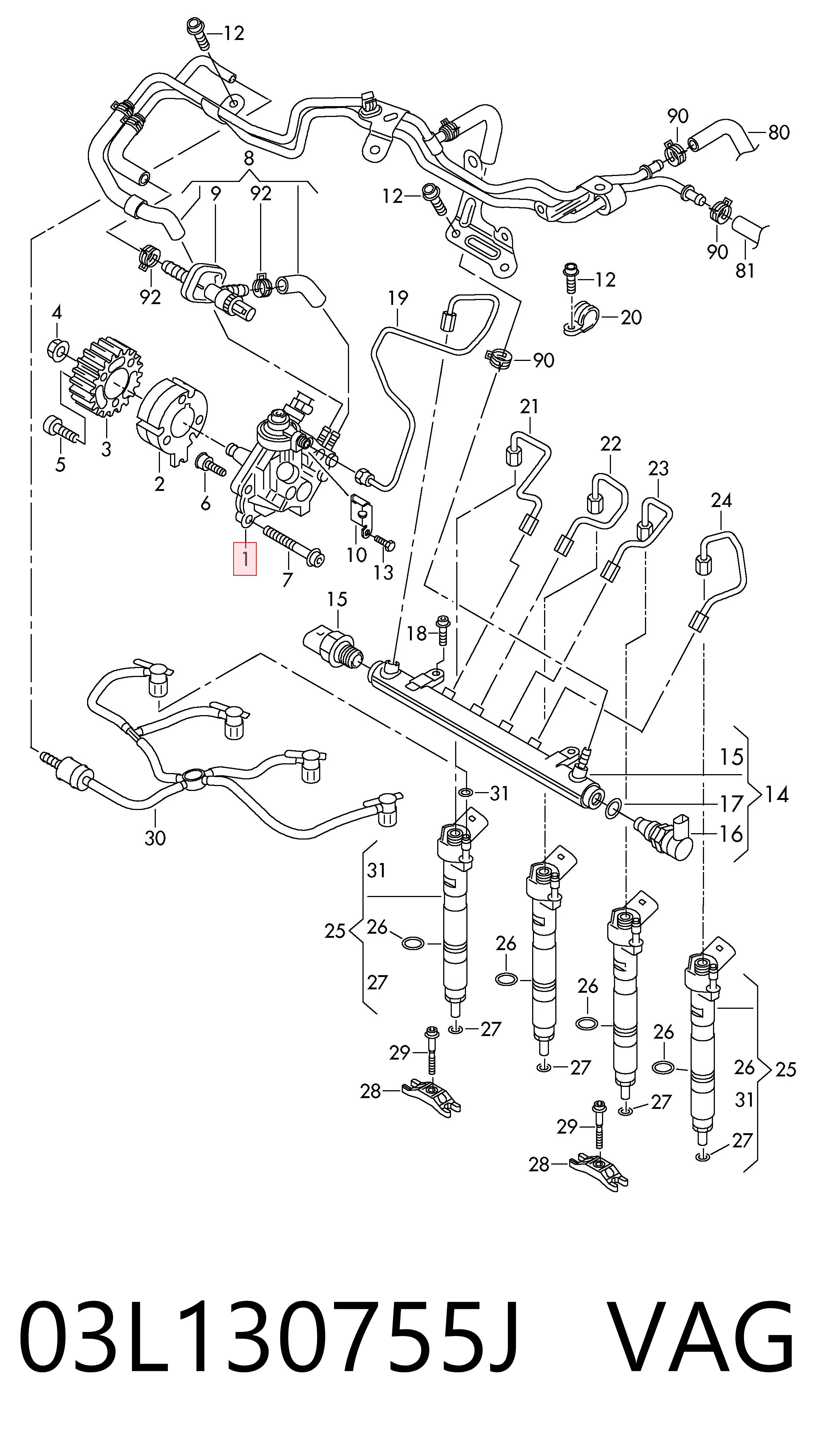 445010541 Bosch Насос топливный высокого давления (ТНВД)