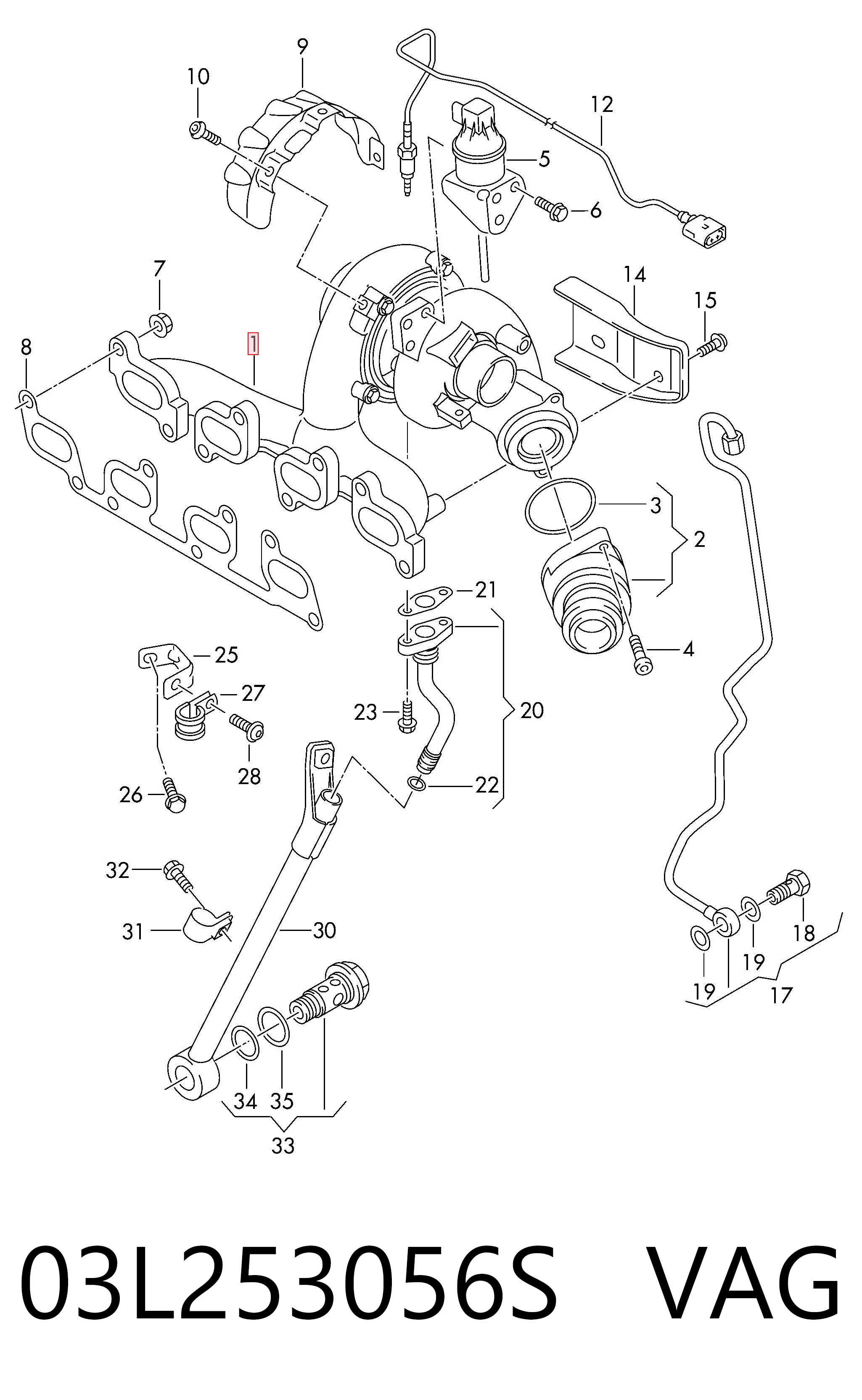 Купить 54399700040 Borg-Warner Турбоком