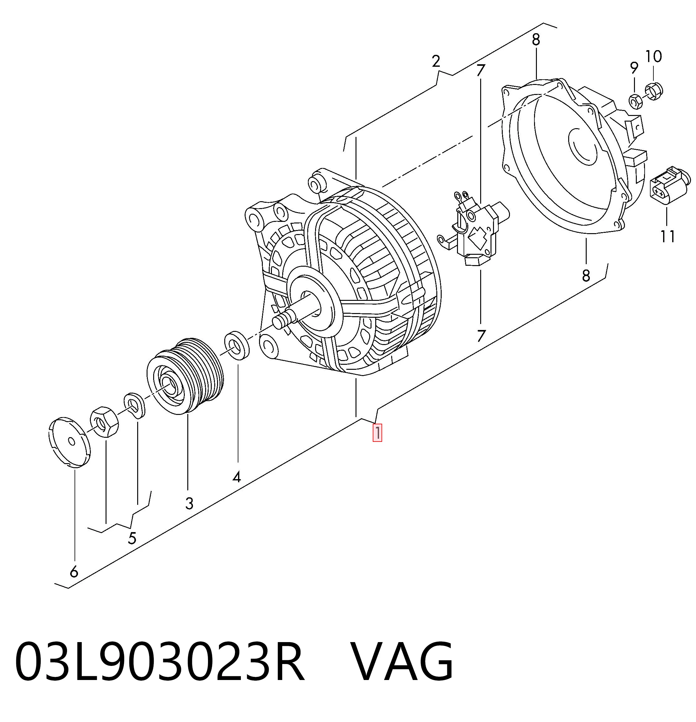 Автомобильный генератор AS/Auto Storm A0757S цена, от 209.84 USD