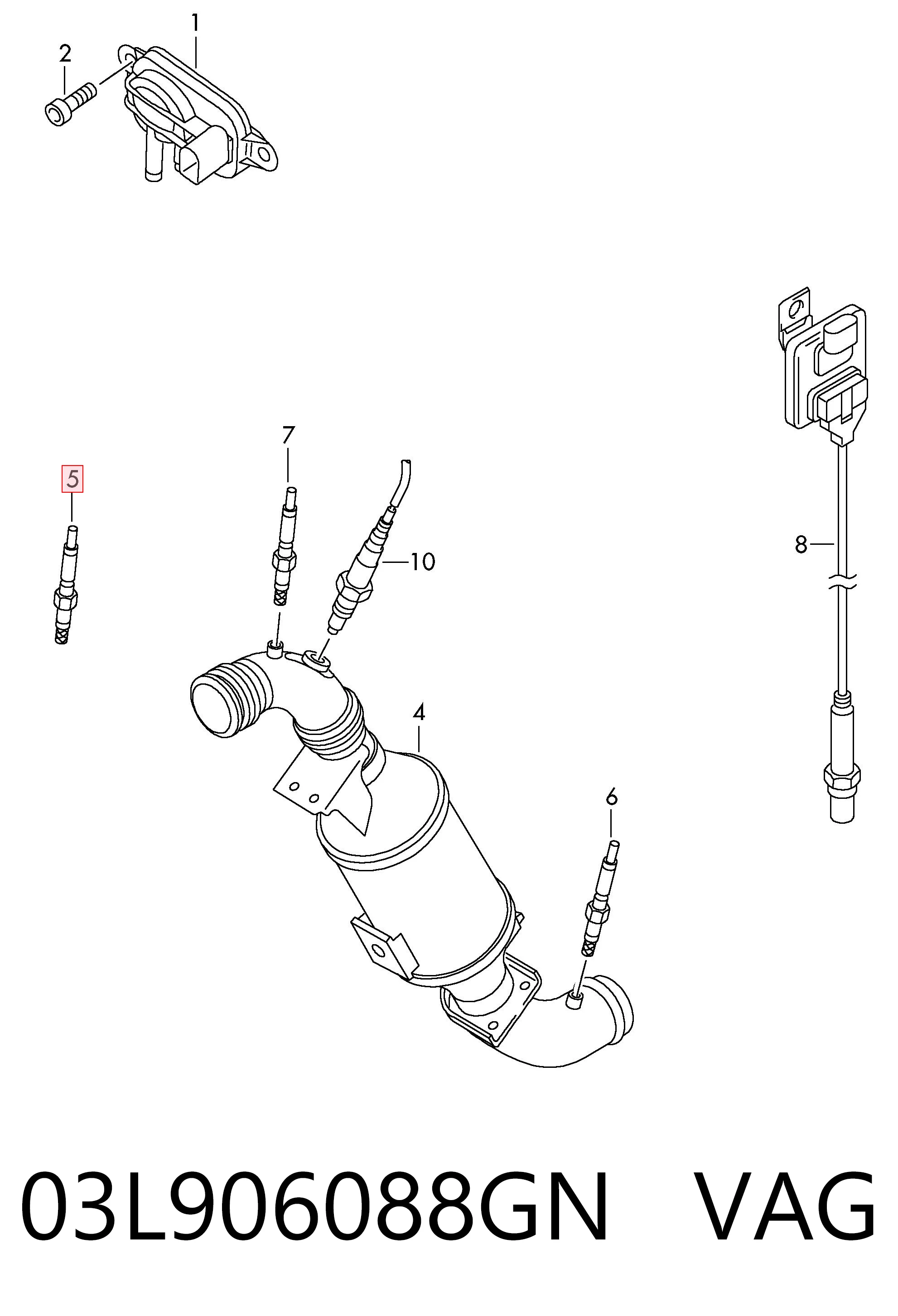 03L906088GN VAG 