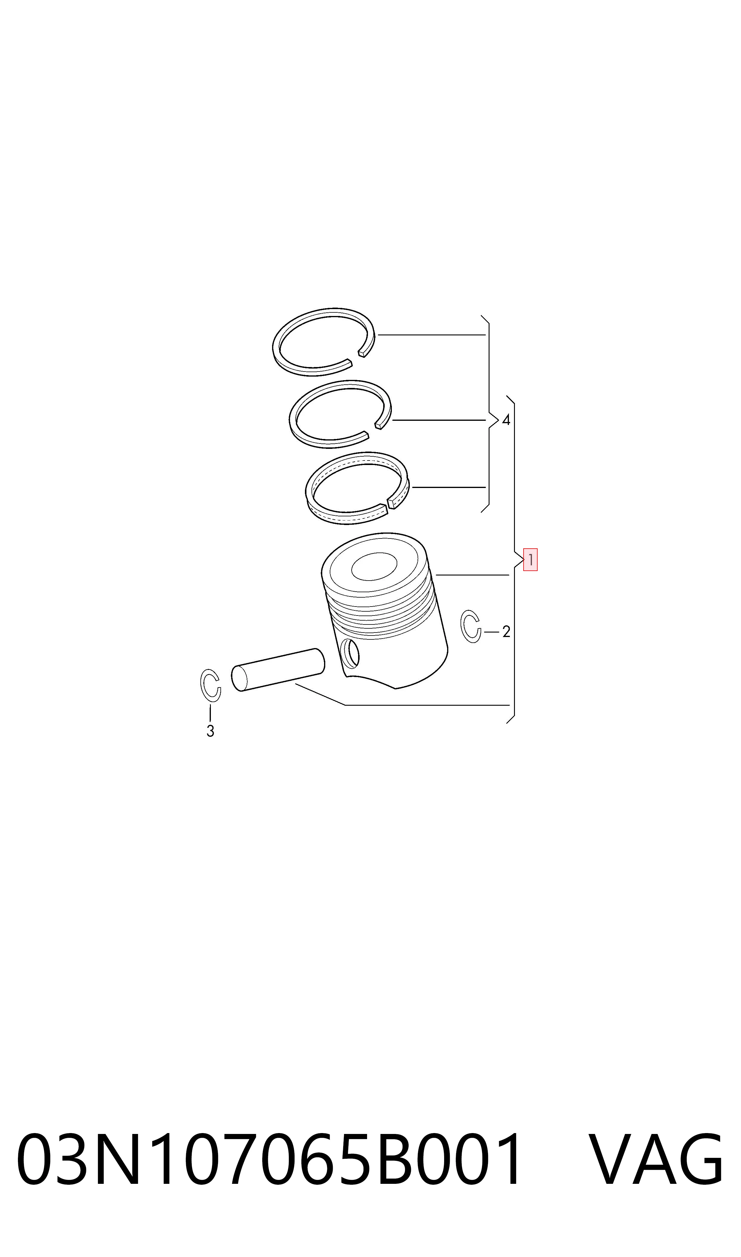 03N107065B001 VAG 