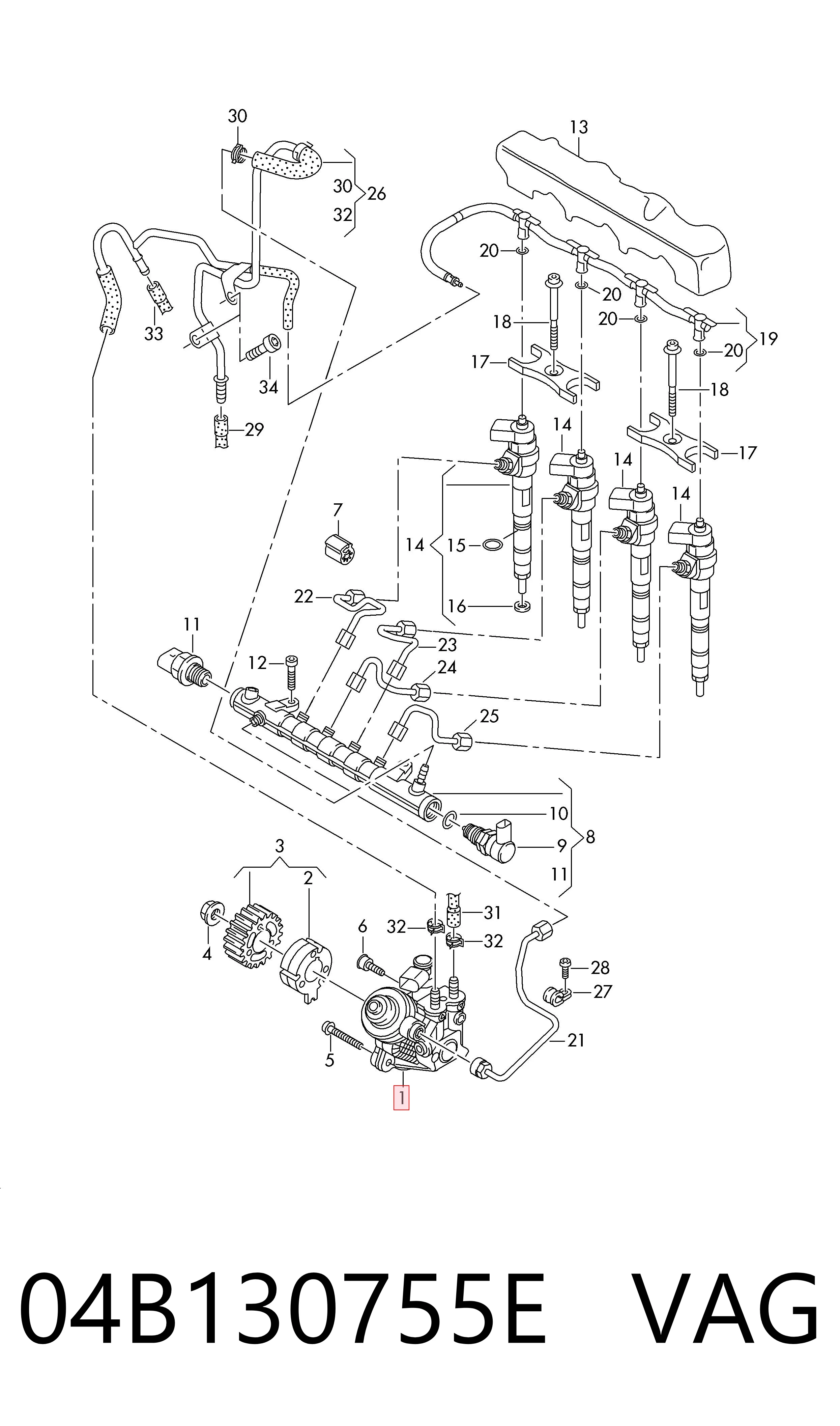  ТНВД Volkswagen Golf 