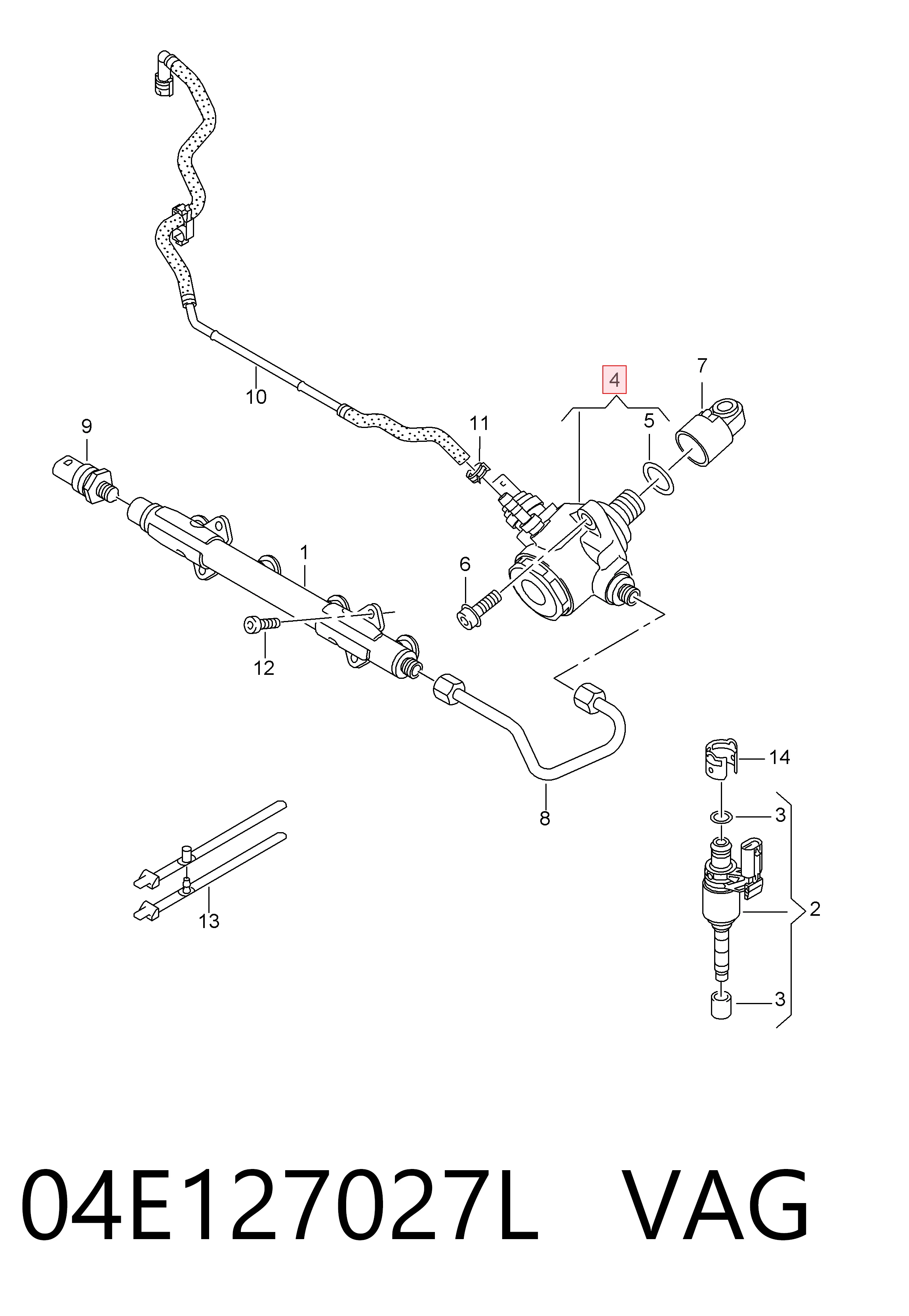 ТНВД PHP4 Magneti Marelli
