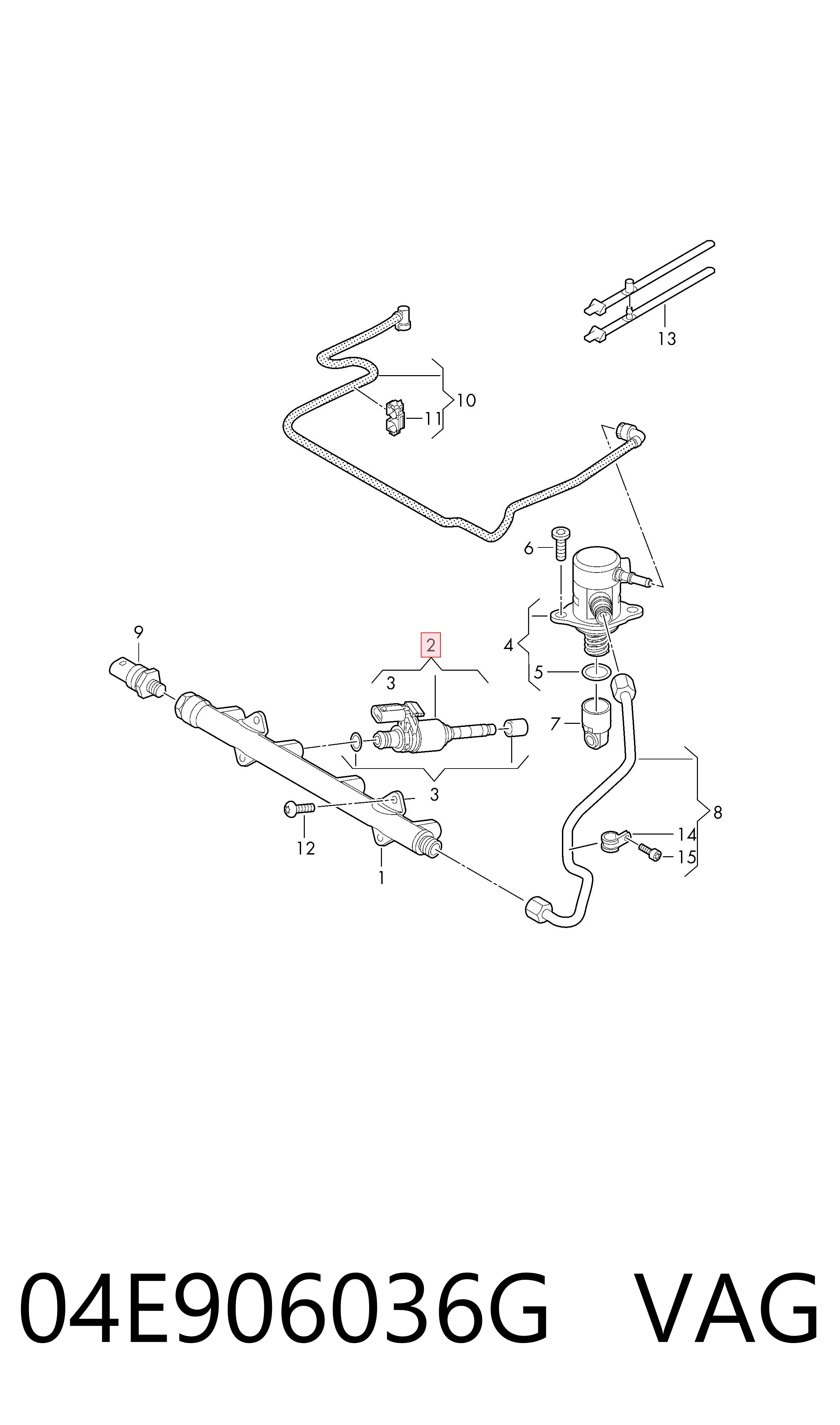 Топливные форсунки на Volkswagen Polo VI AW1, BZ1, AE1
