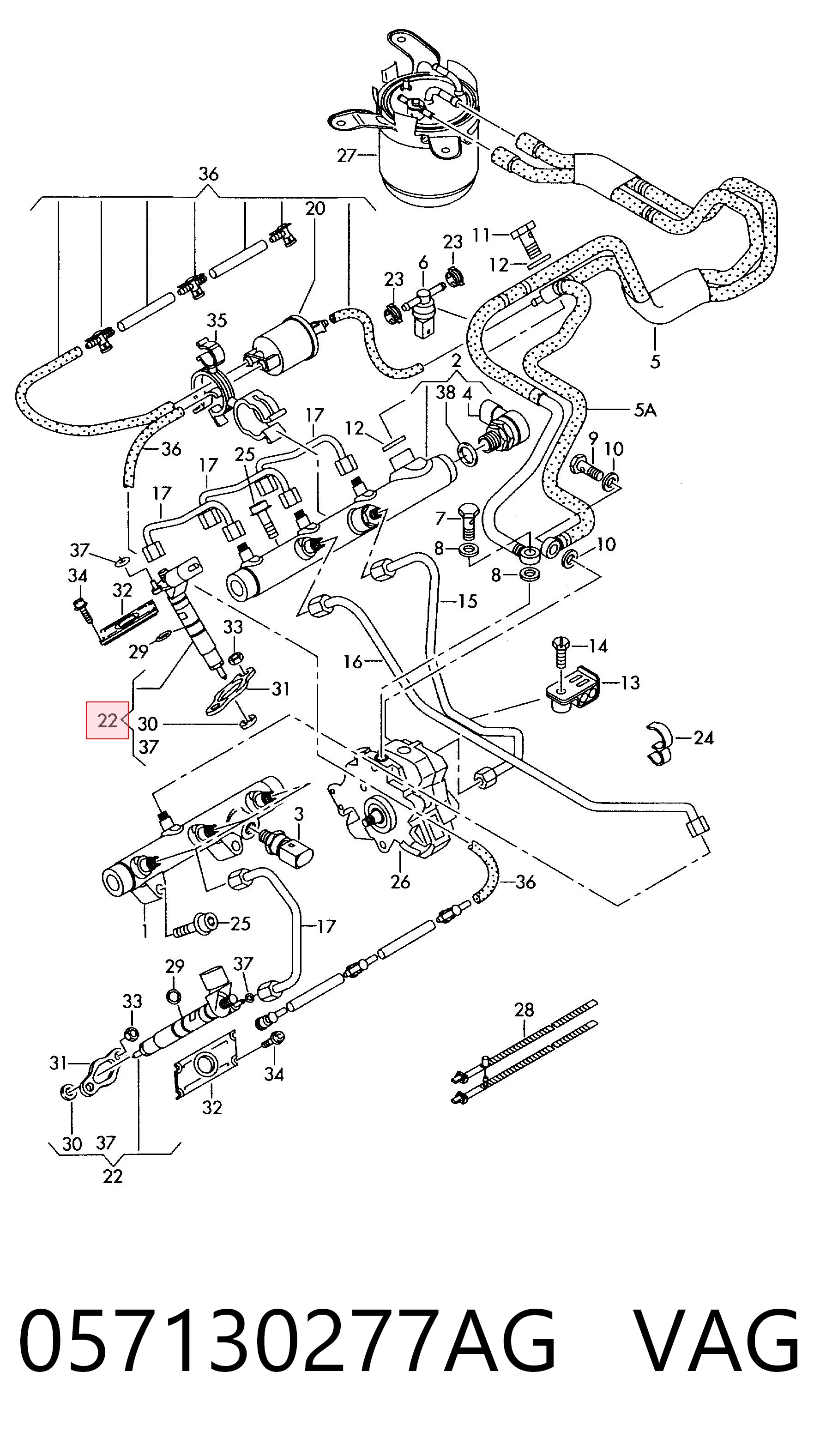 445115085 Bosch Топливные форсунки