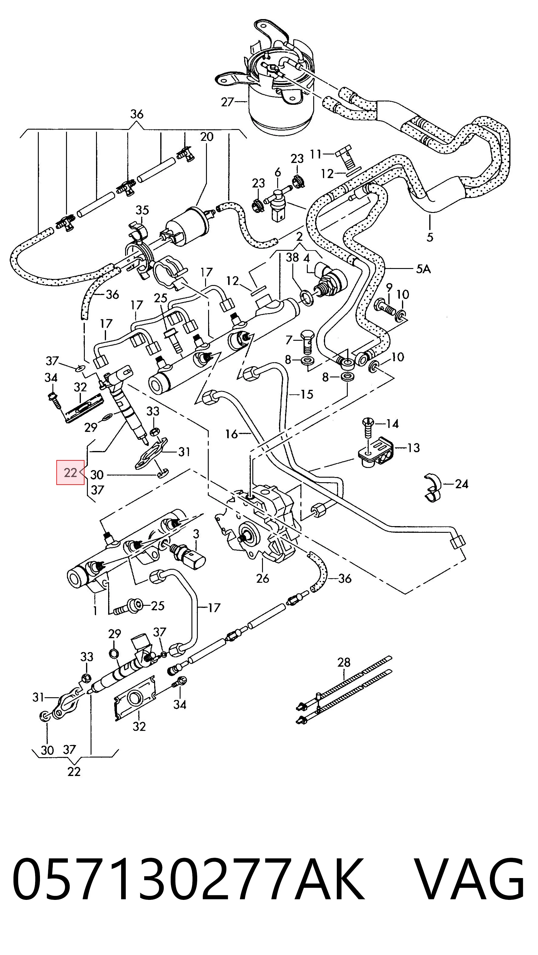 Форсунка инжектора Bosch 445115085 цена, от 322.30 USD