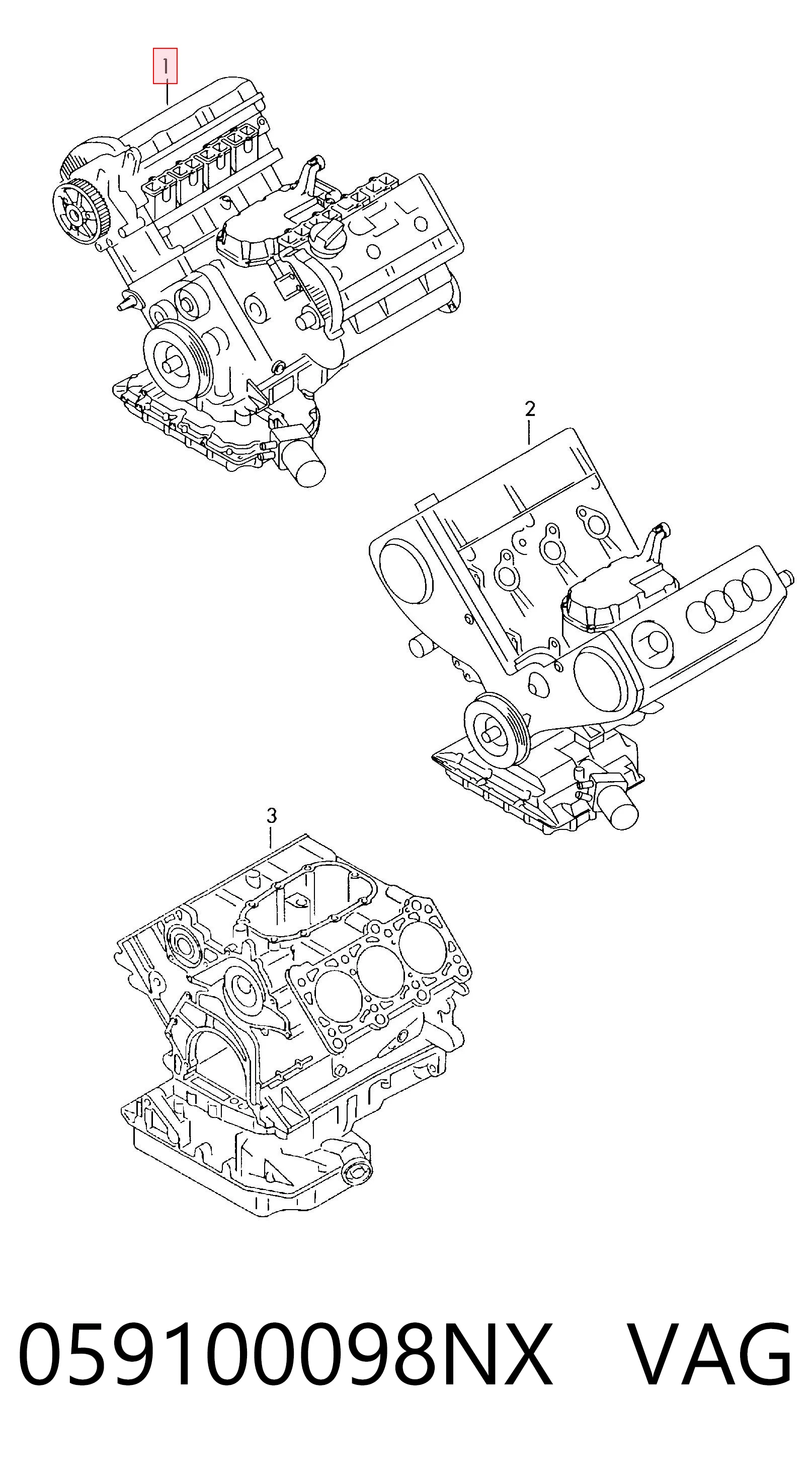 Мотор в сборе на Audi A6 C6 4F2