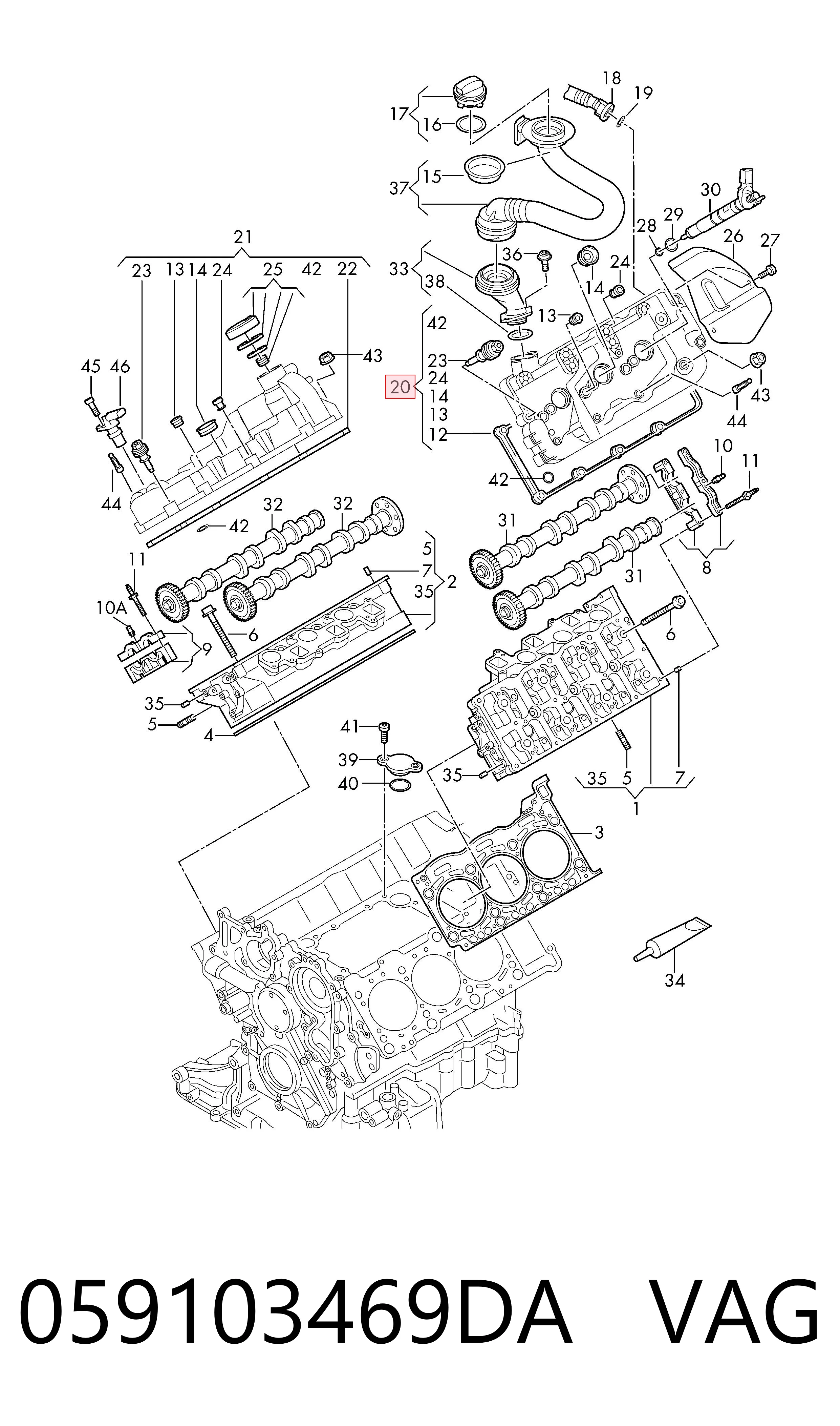 Купить 280941 Maxgear Клапанная крышка