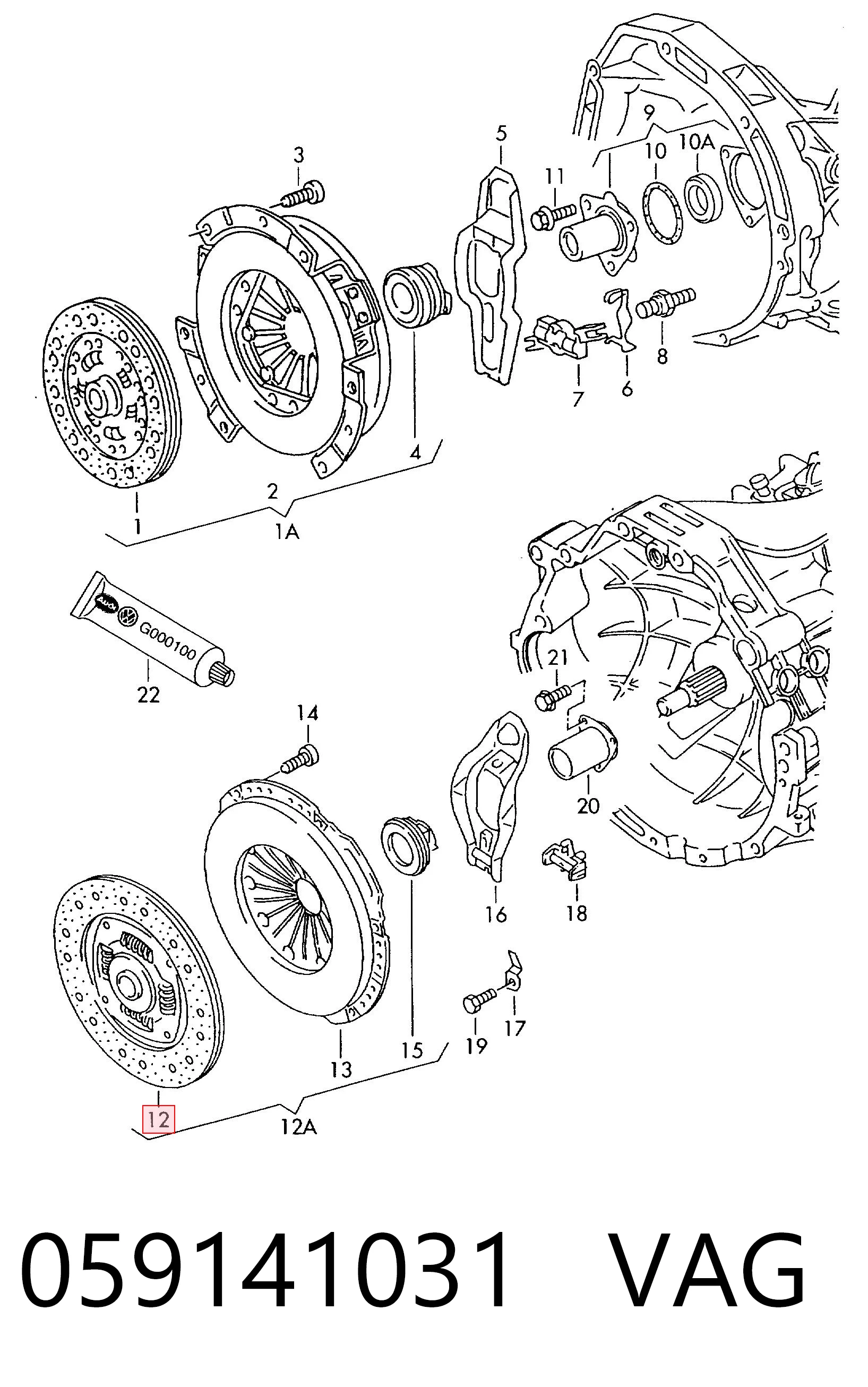Диск сцепления 1878993301 Sachs