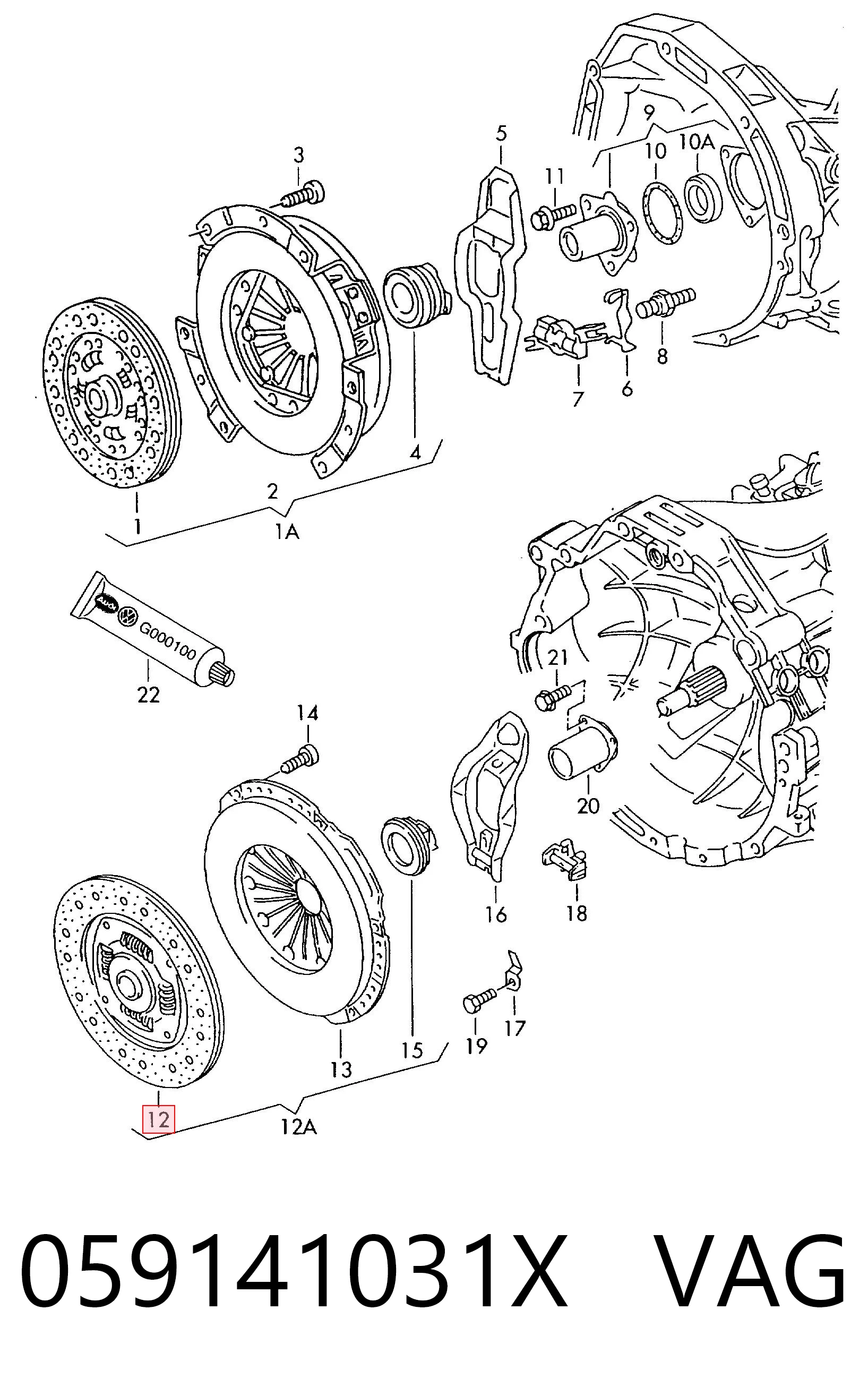 Диск сцепления Sachs 1878993301