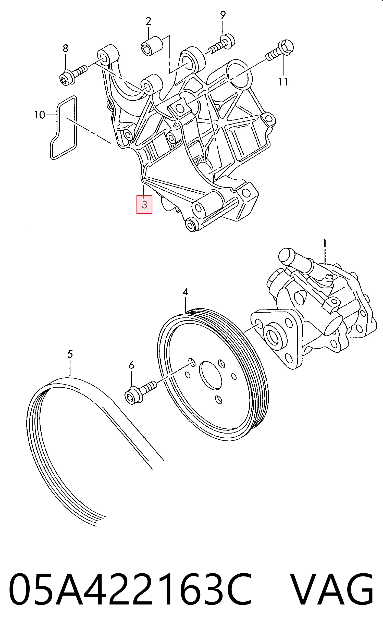 05A422163C VAG