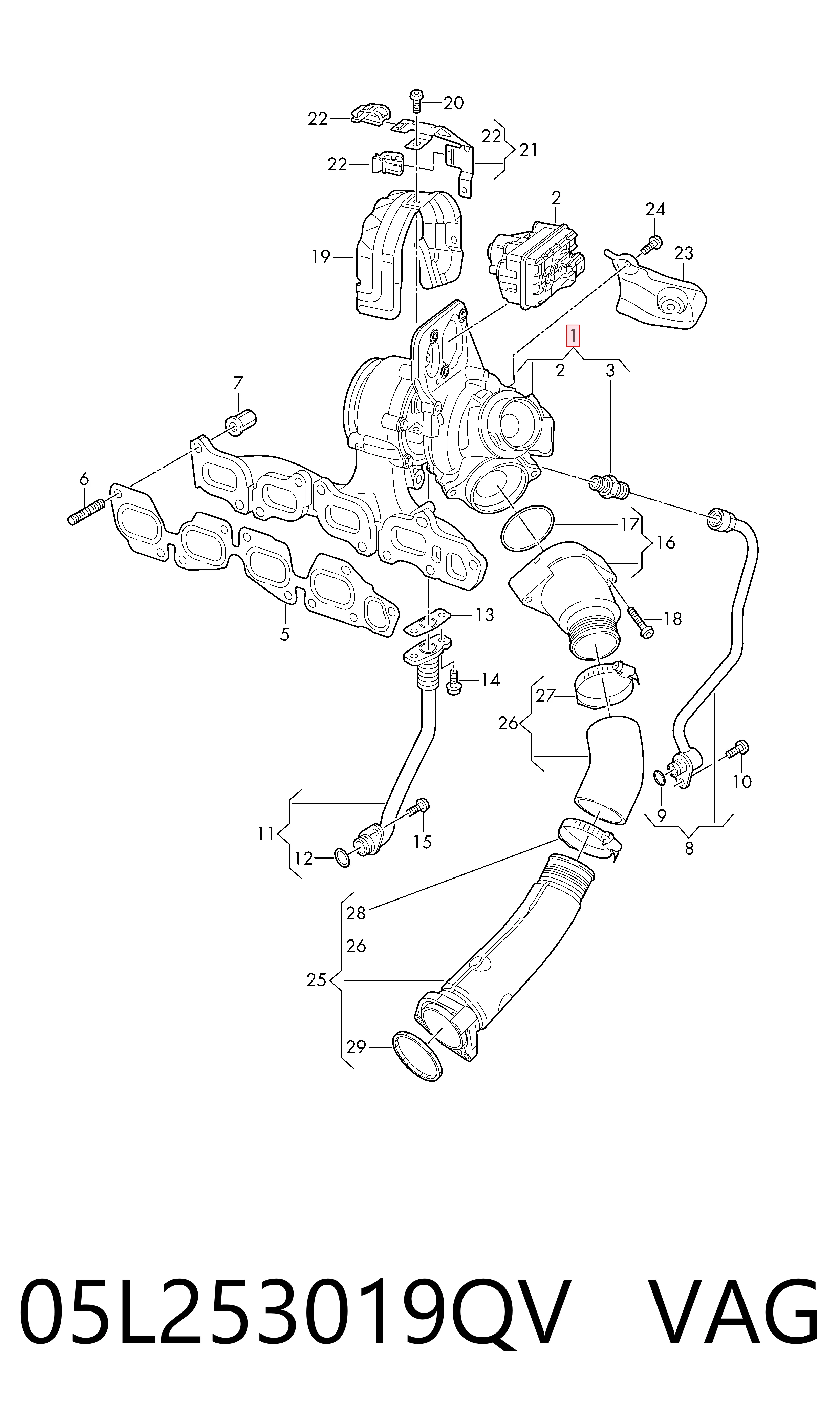 Турбонаддув на Seat Leon IV KL1, KLG