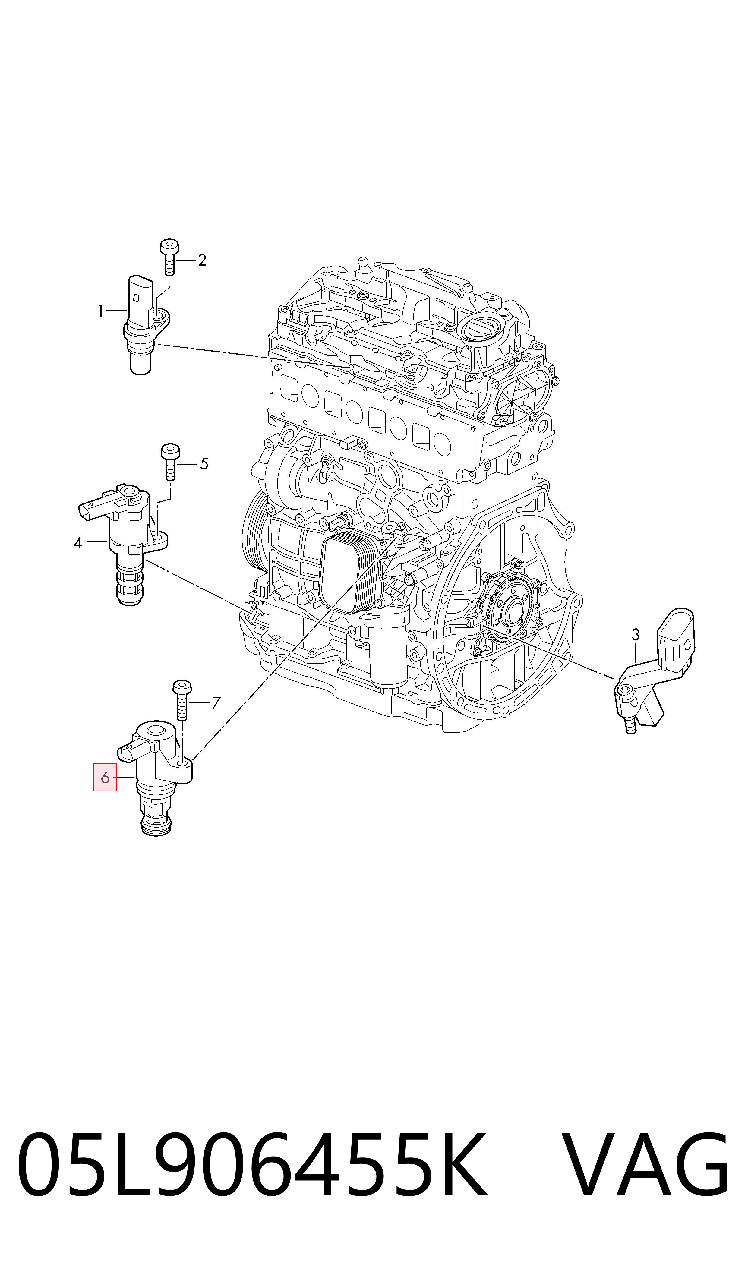 05L906455K VAG 