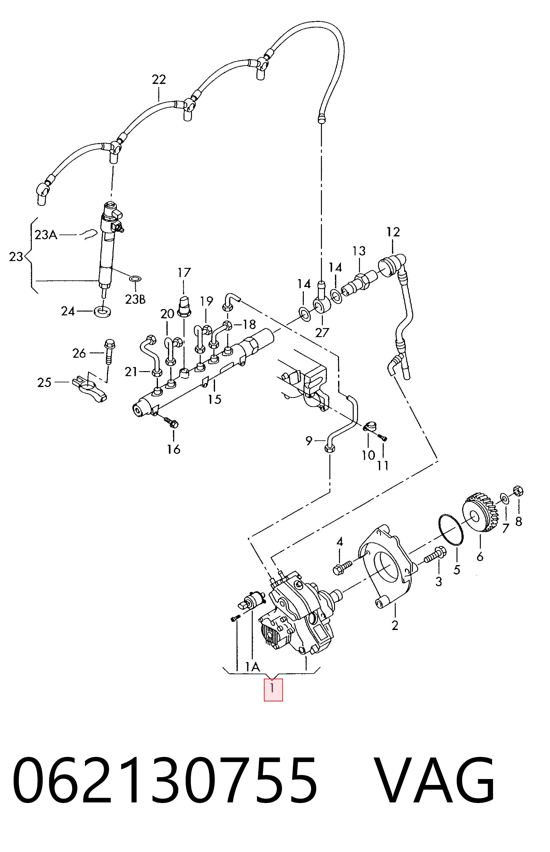 445010044 Bosch Насос топливный высокого давления (ТНВД)