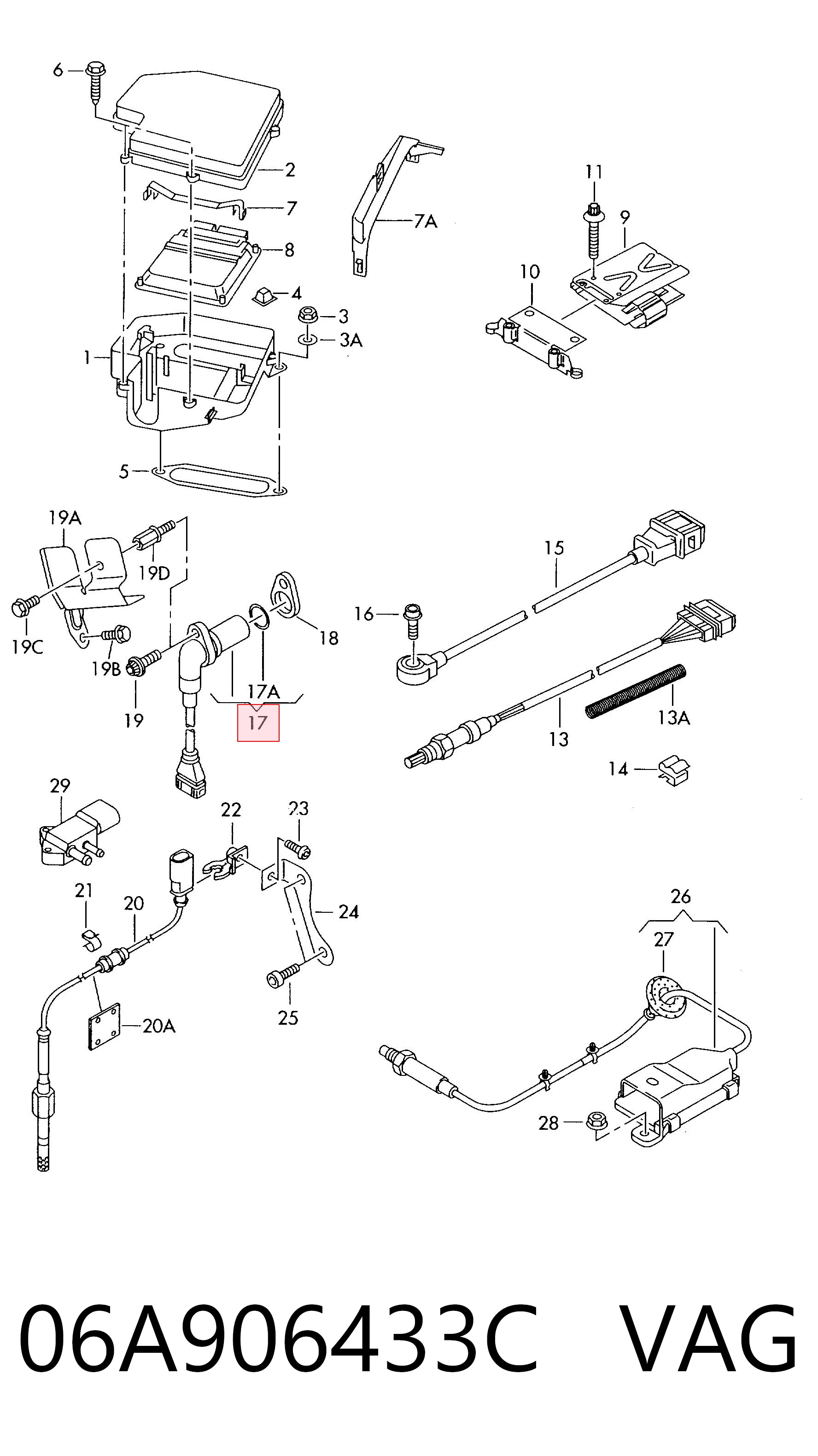 06A906433C VAG ДПКВ