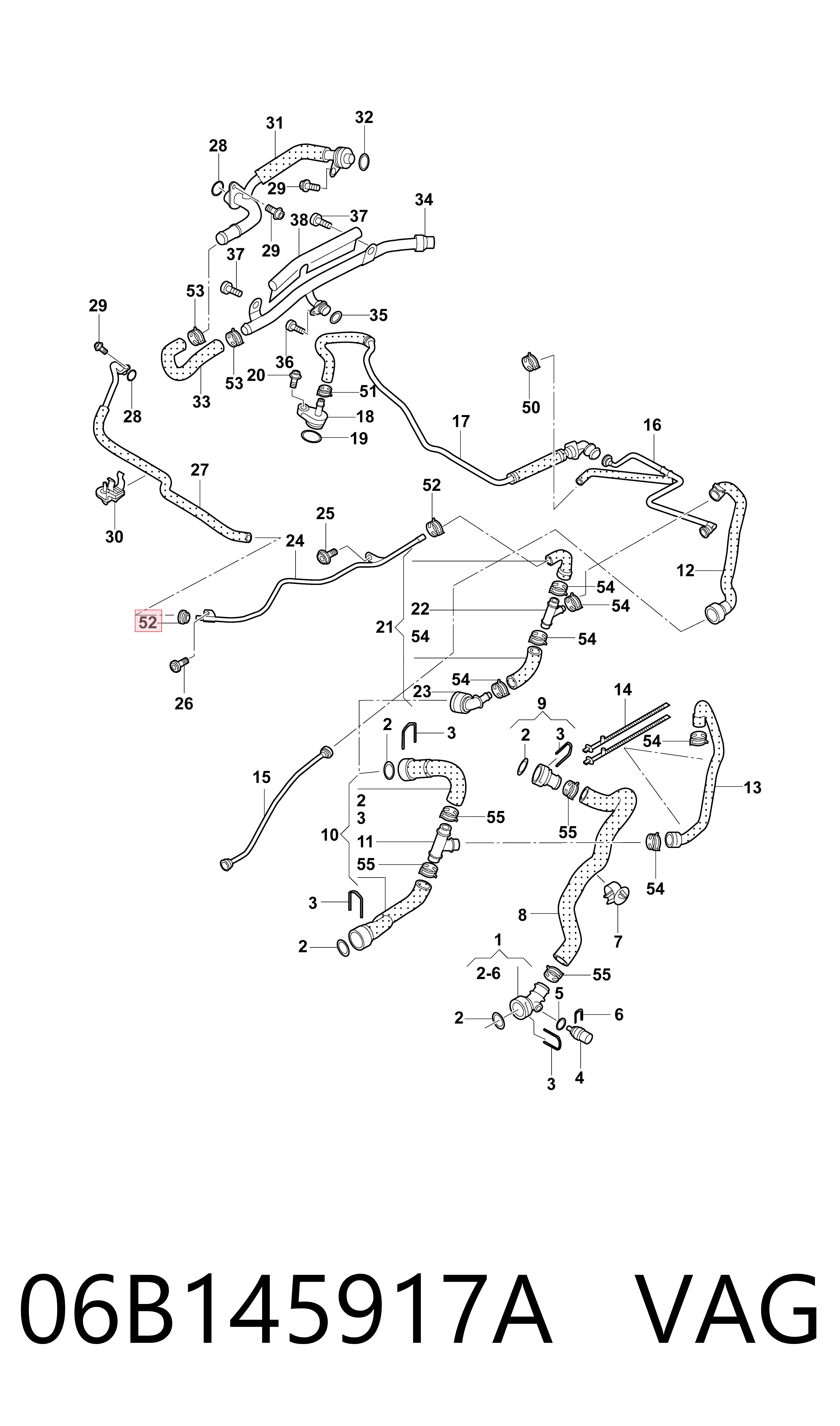  VAG 06B145917A цена, от 6.15 USD