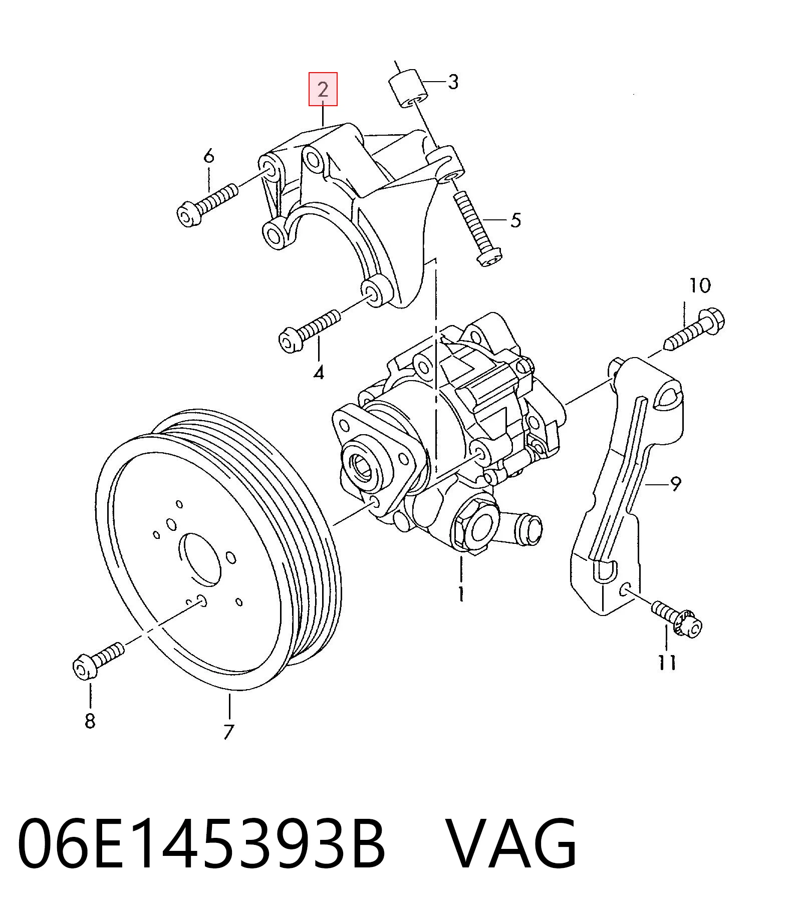  VAG 06E145393B цена, от 7.06 USD