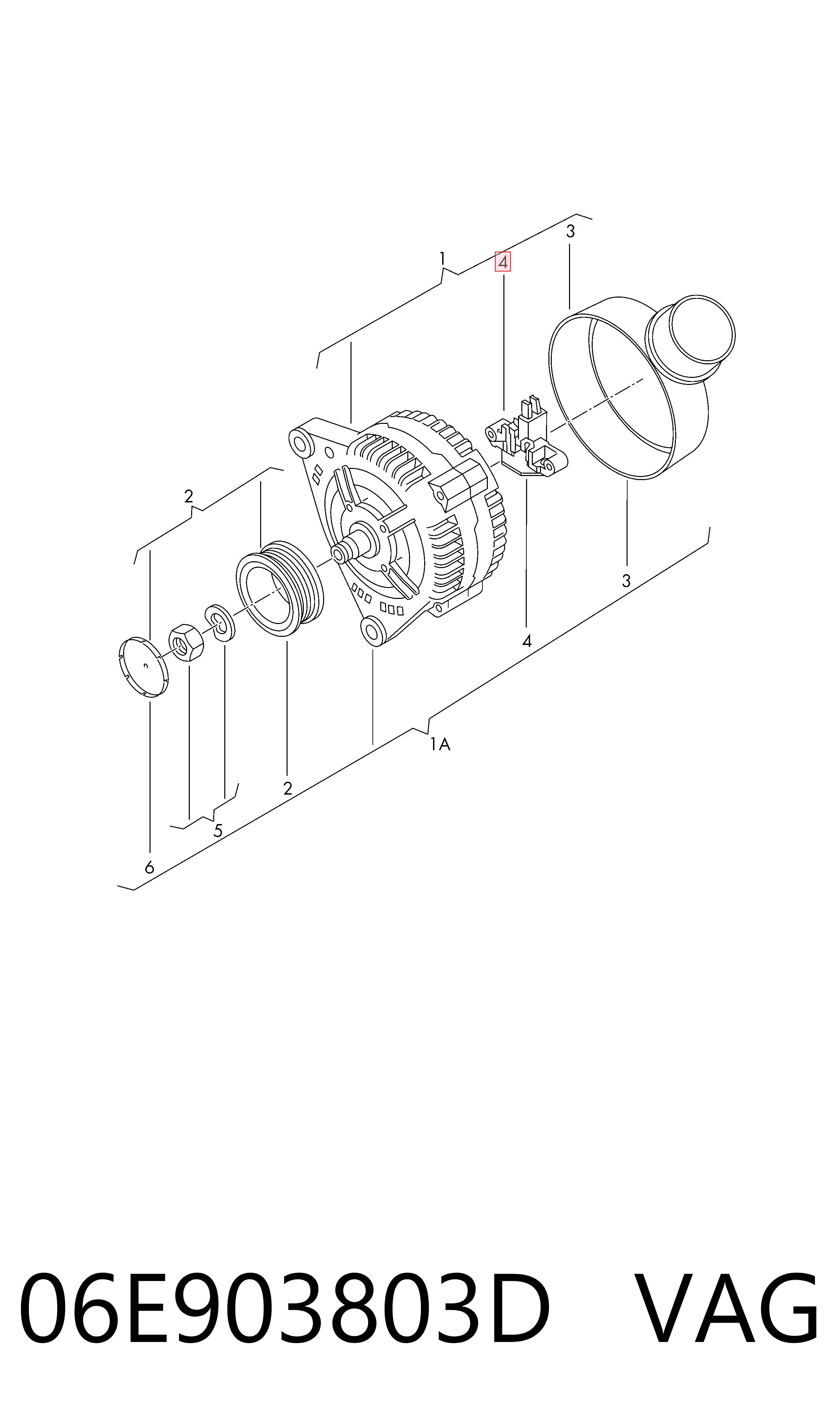 Реле зарядки генератора Bosch 1986AE00554S8 цена, от 44.19 USD
