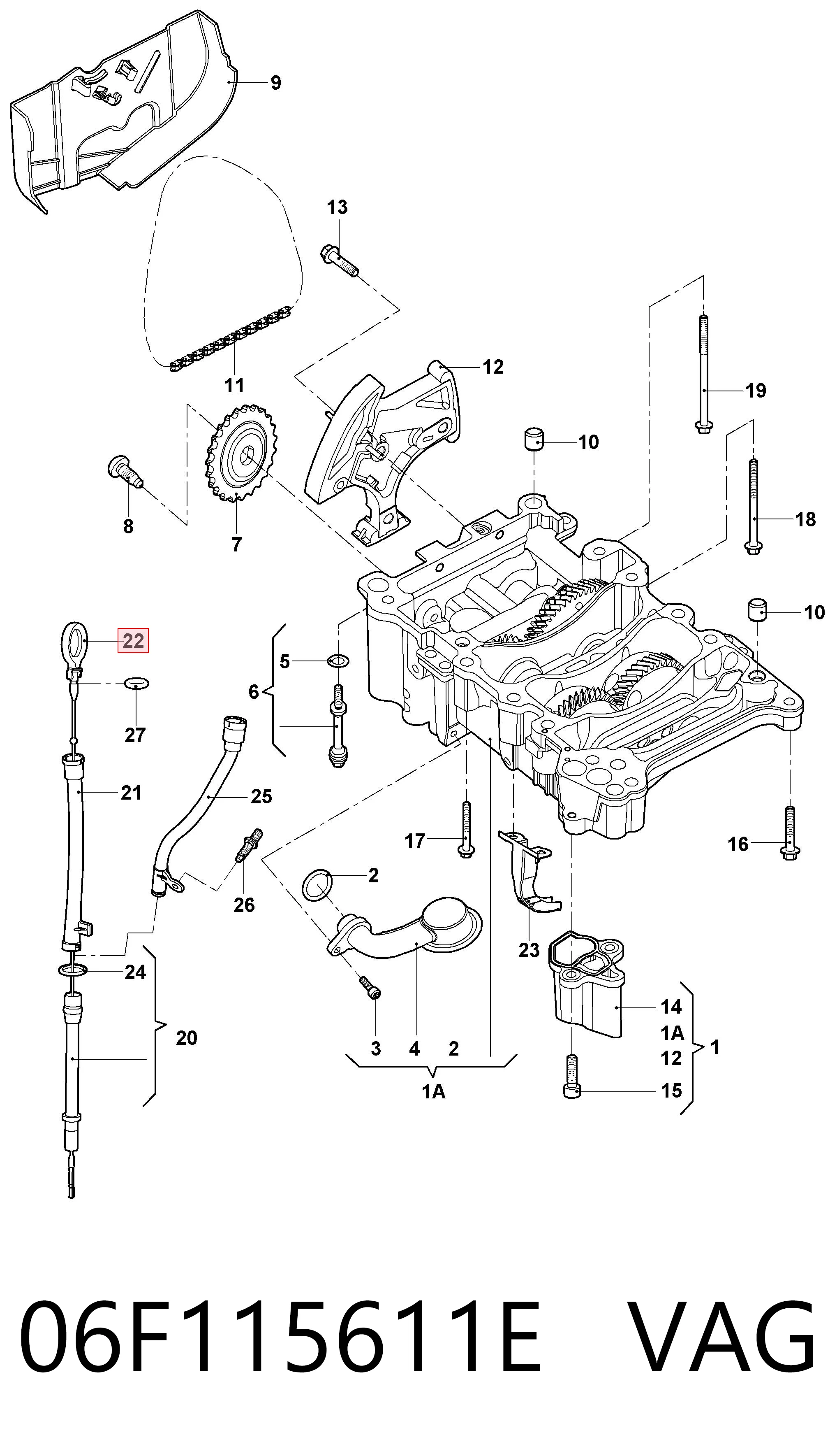 Купить 3F115034 AND Индикатор уровня масла в двигателе