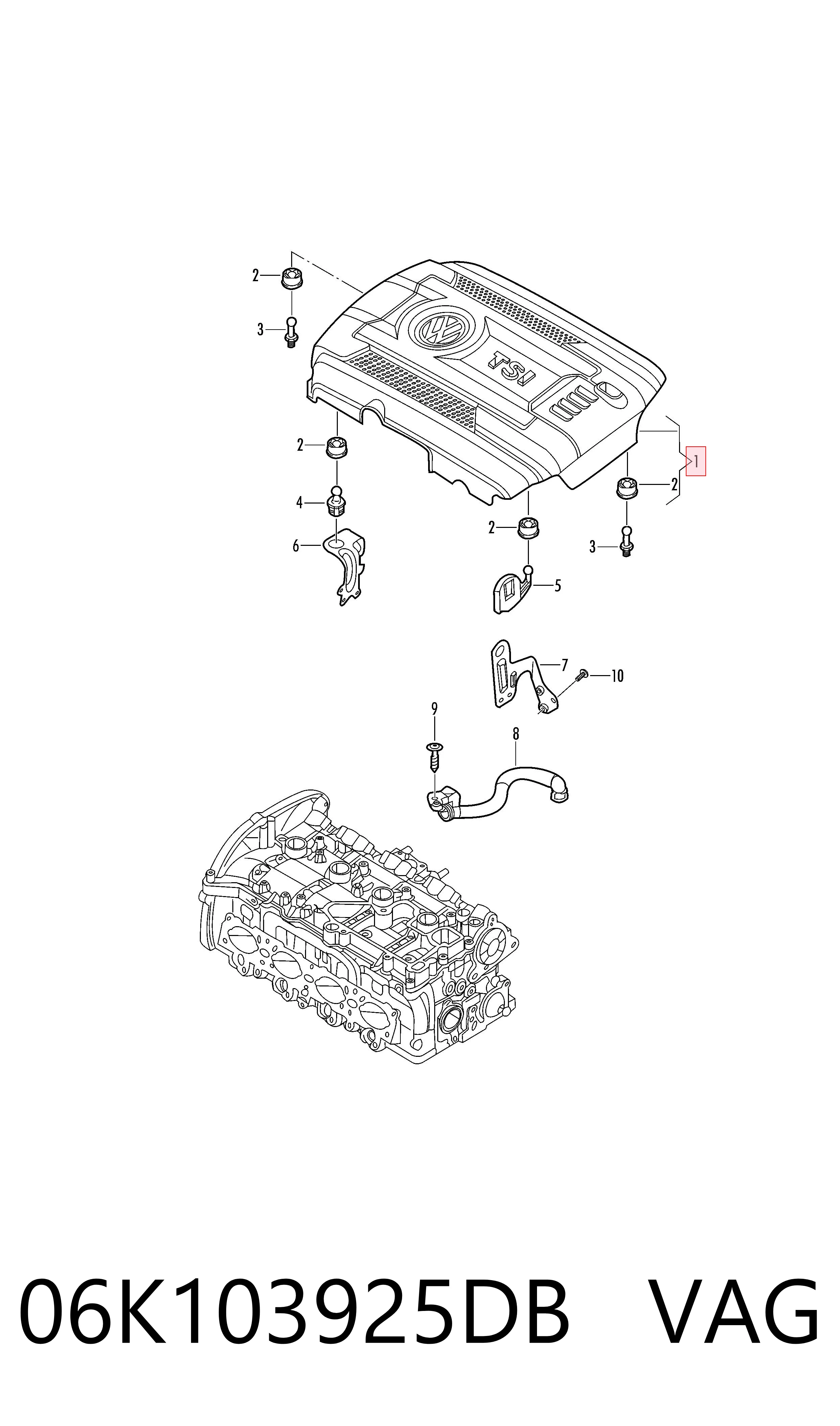 06K103925DB VAG 