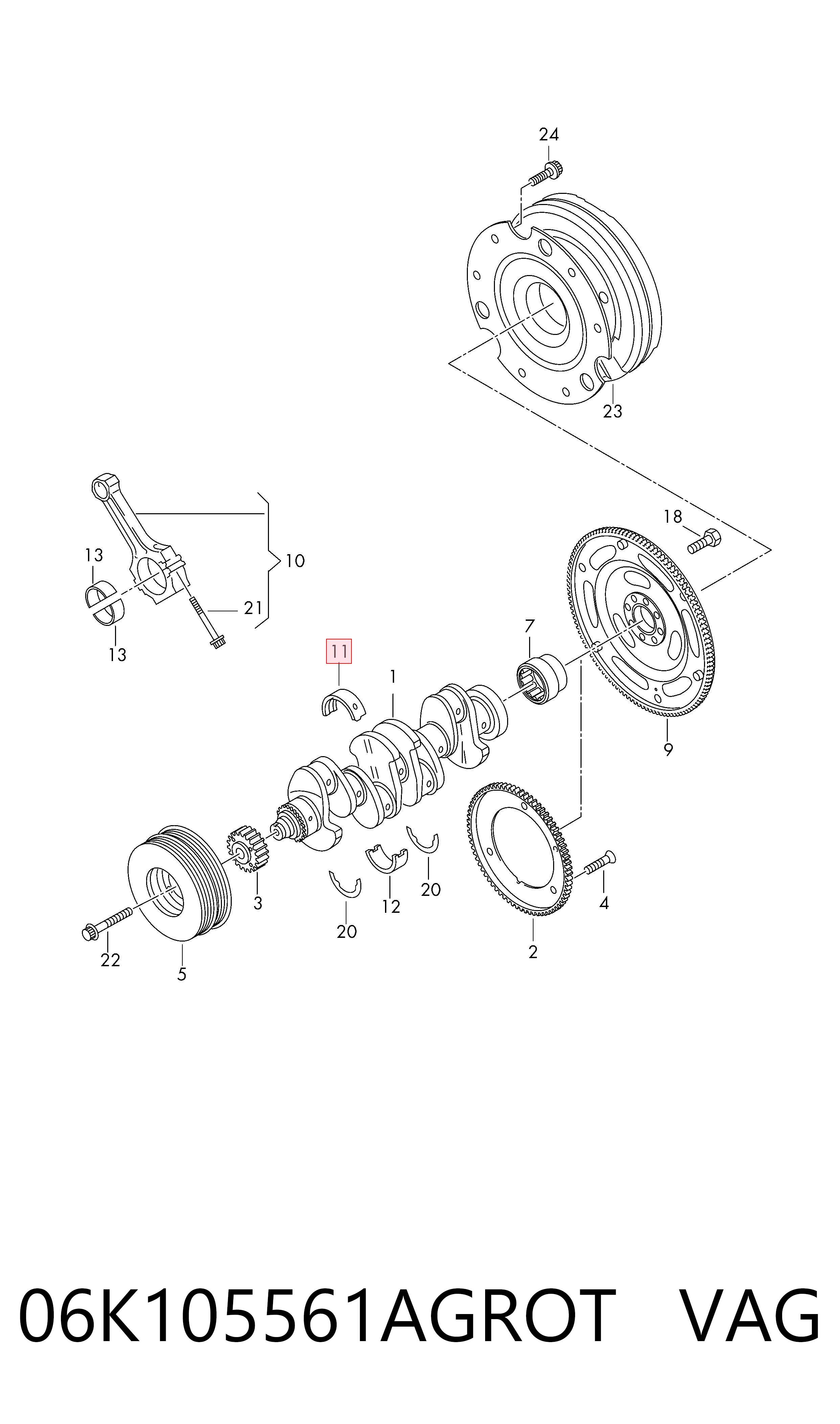 06K105561AGROT VAG 