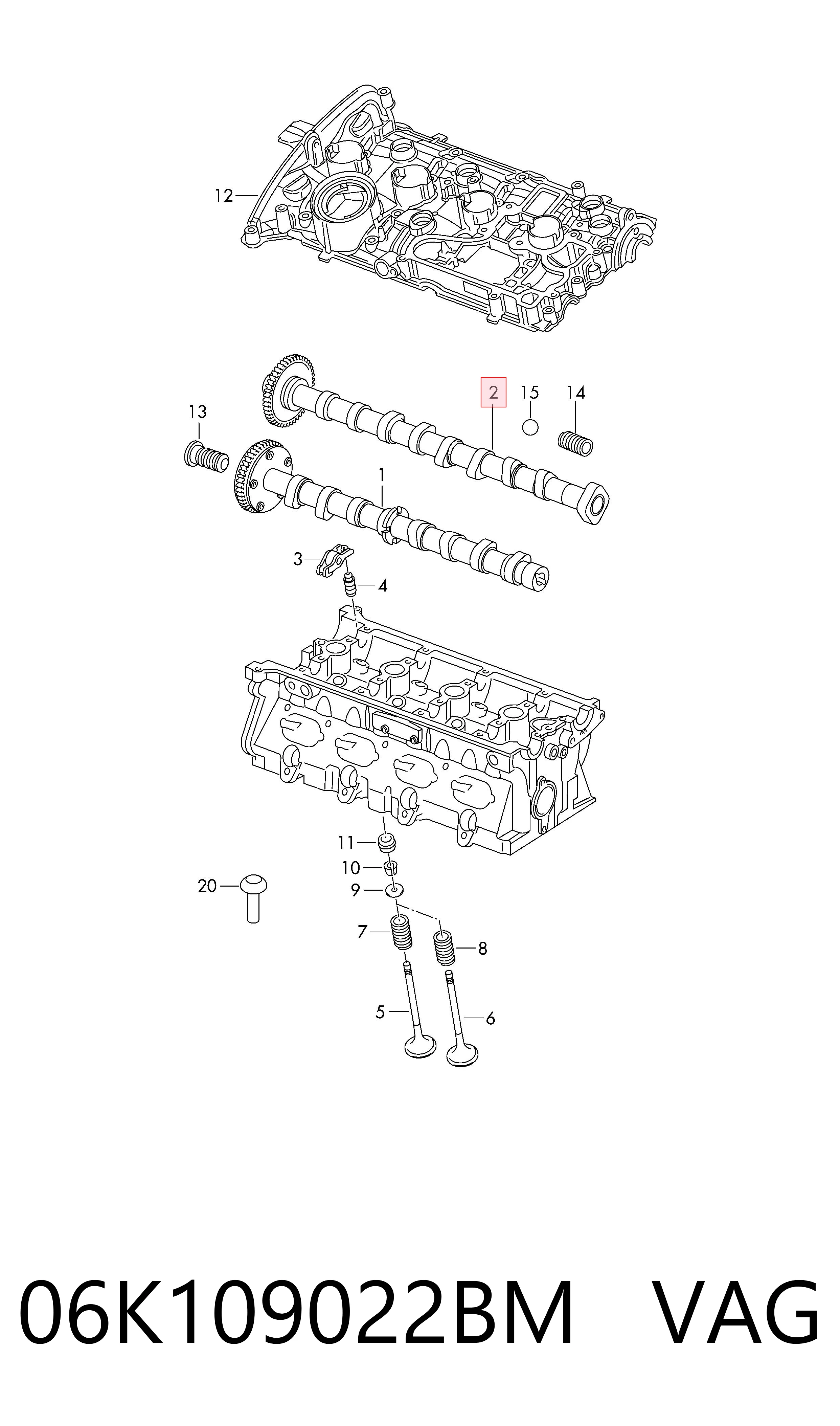 06K109022BM VAG 