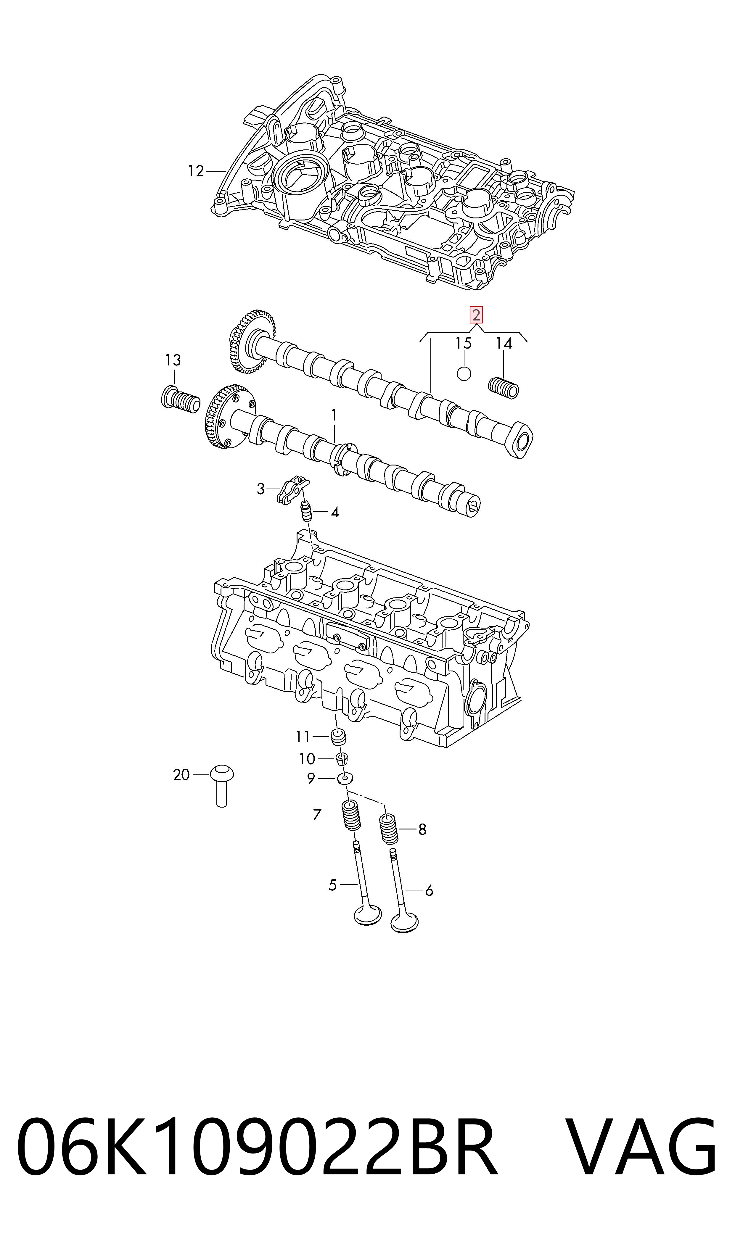 06K109022BR VAG 