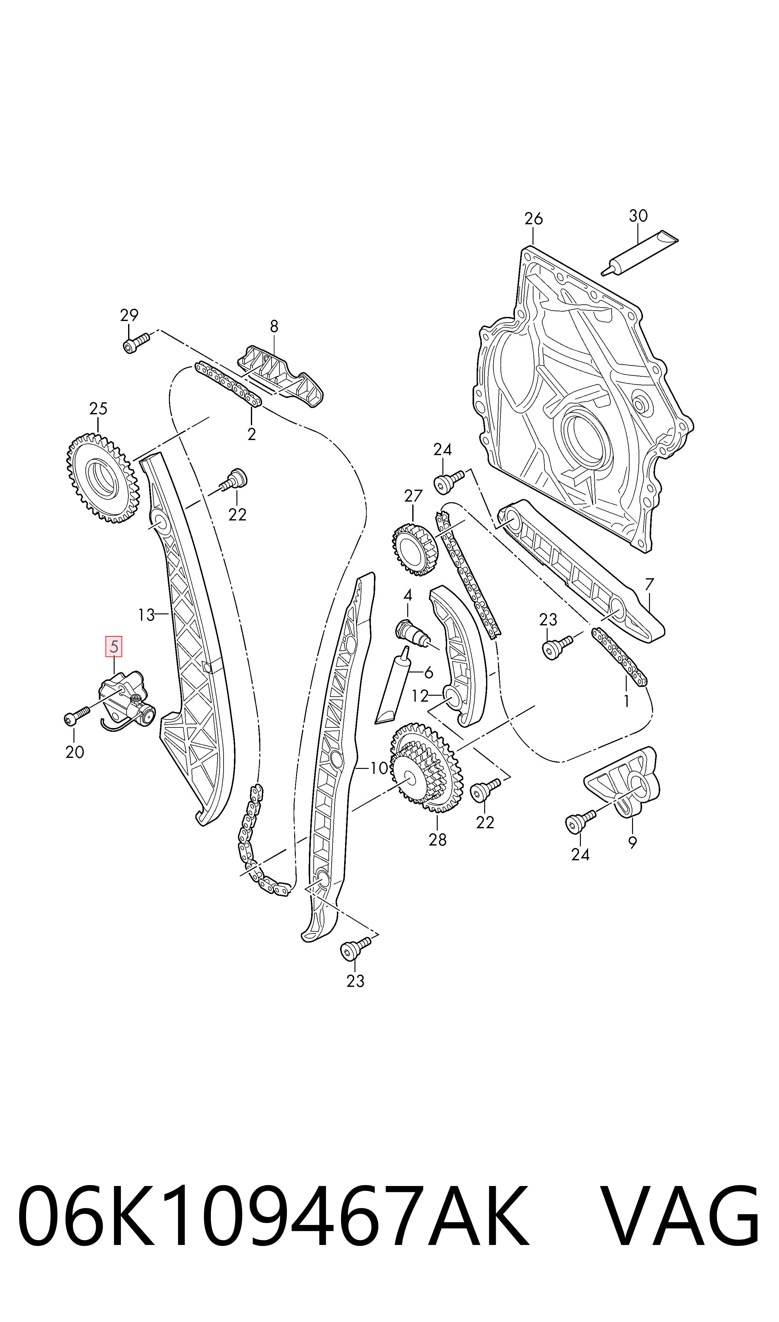 06K109467AK VAG 