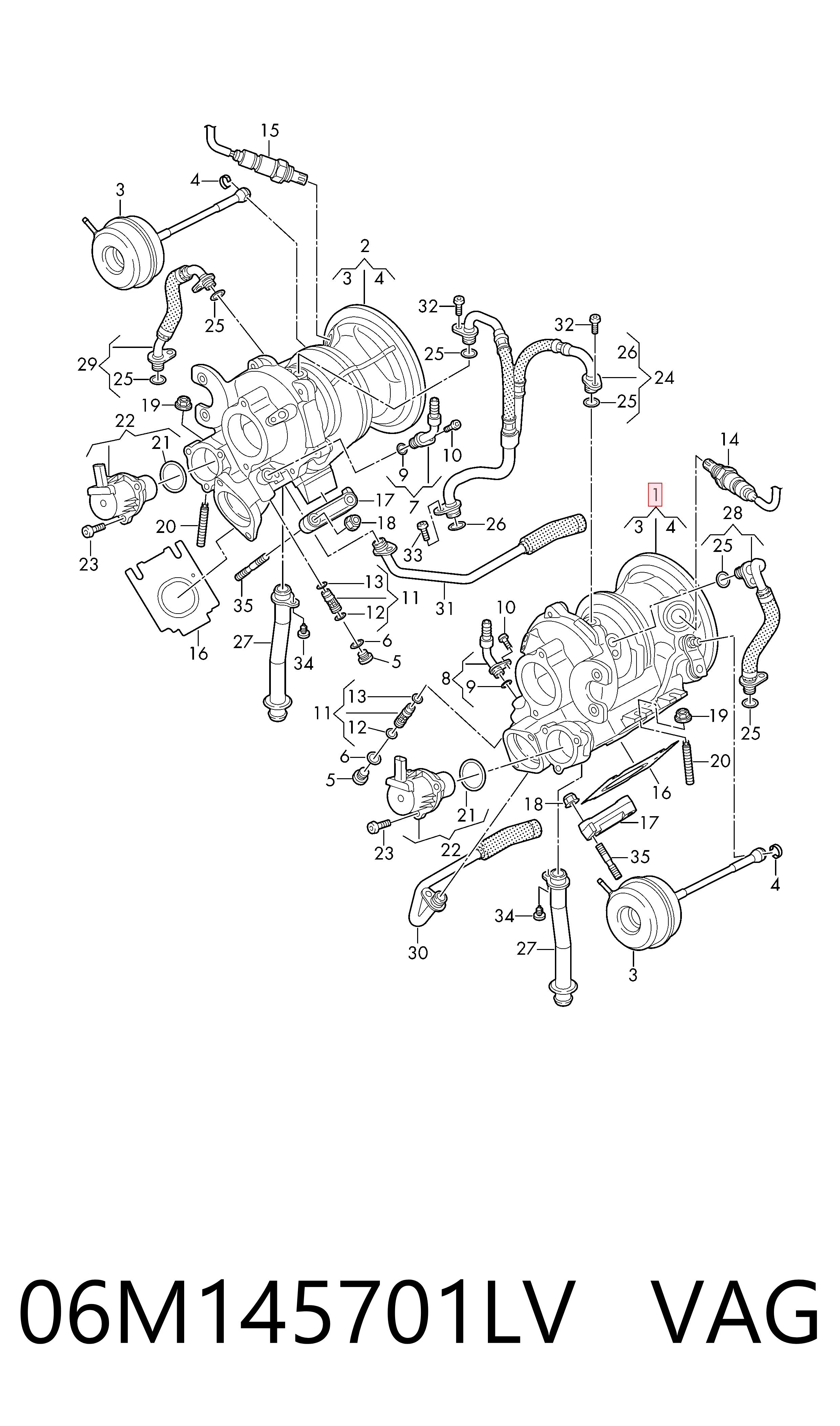 53039880803 Borg-Warner Турбонаддув
