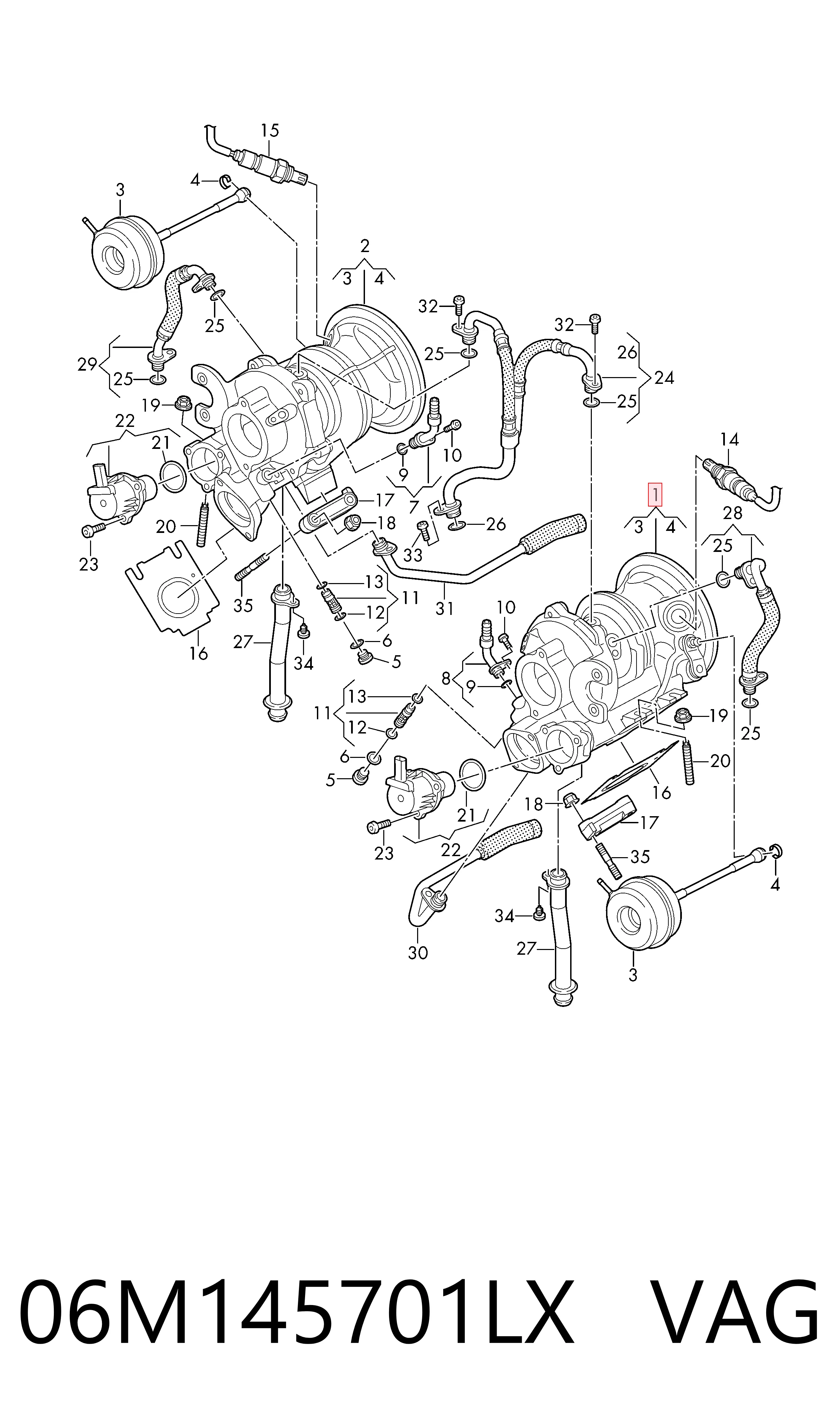 Турбонагнетатель Borg-Warner 53039880803 цена, от 517.28 USD