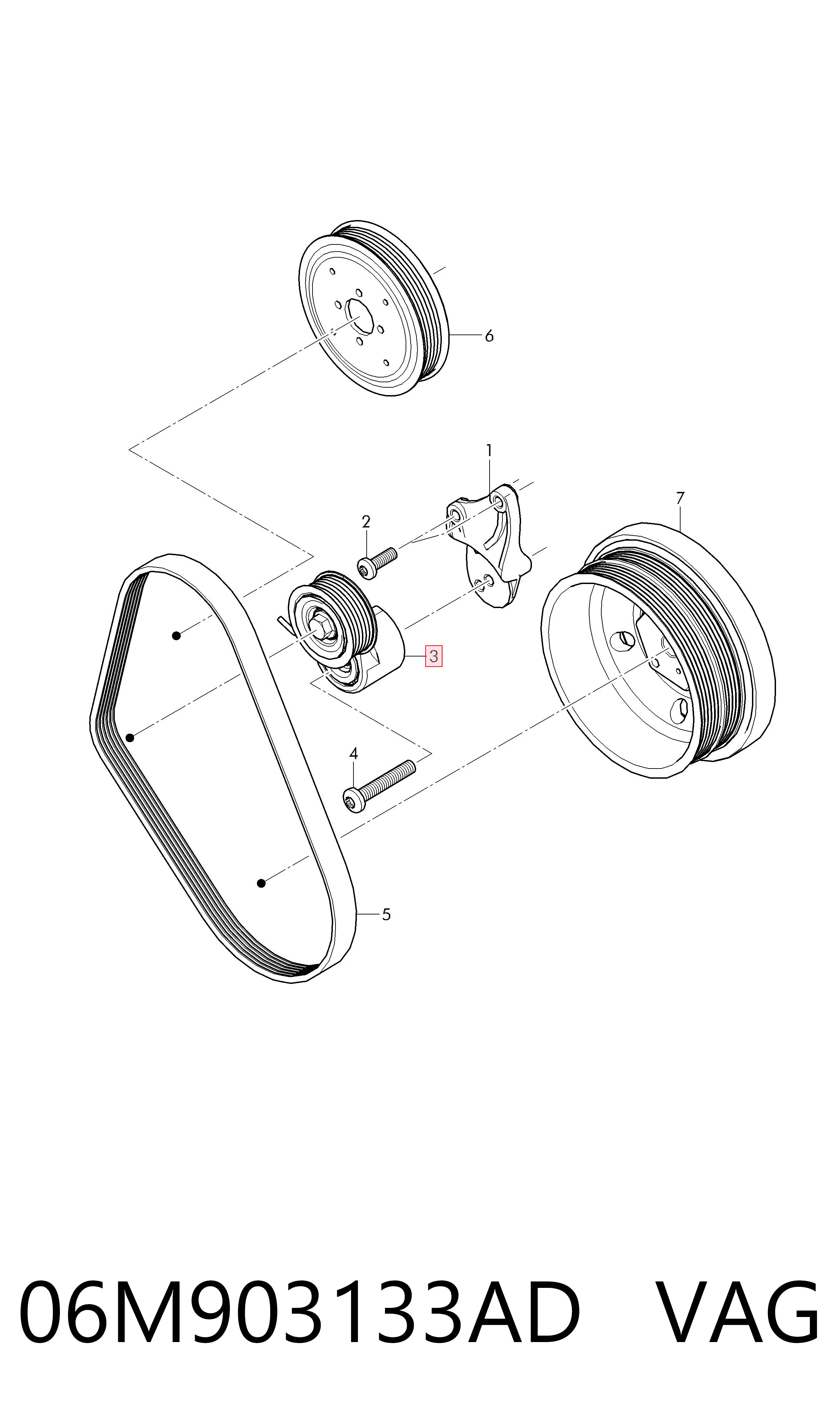 06M903133AD VAG 