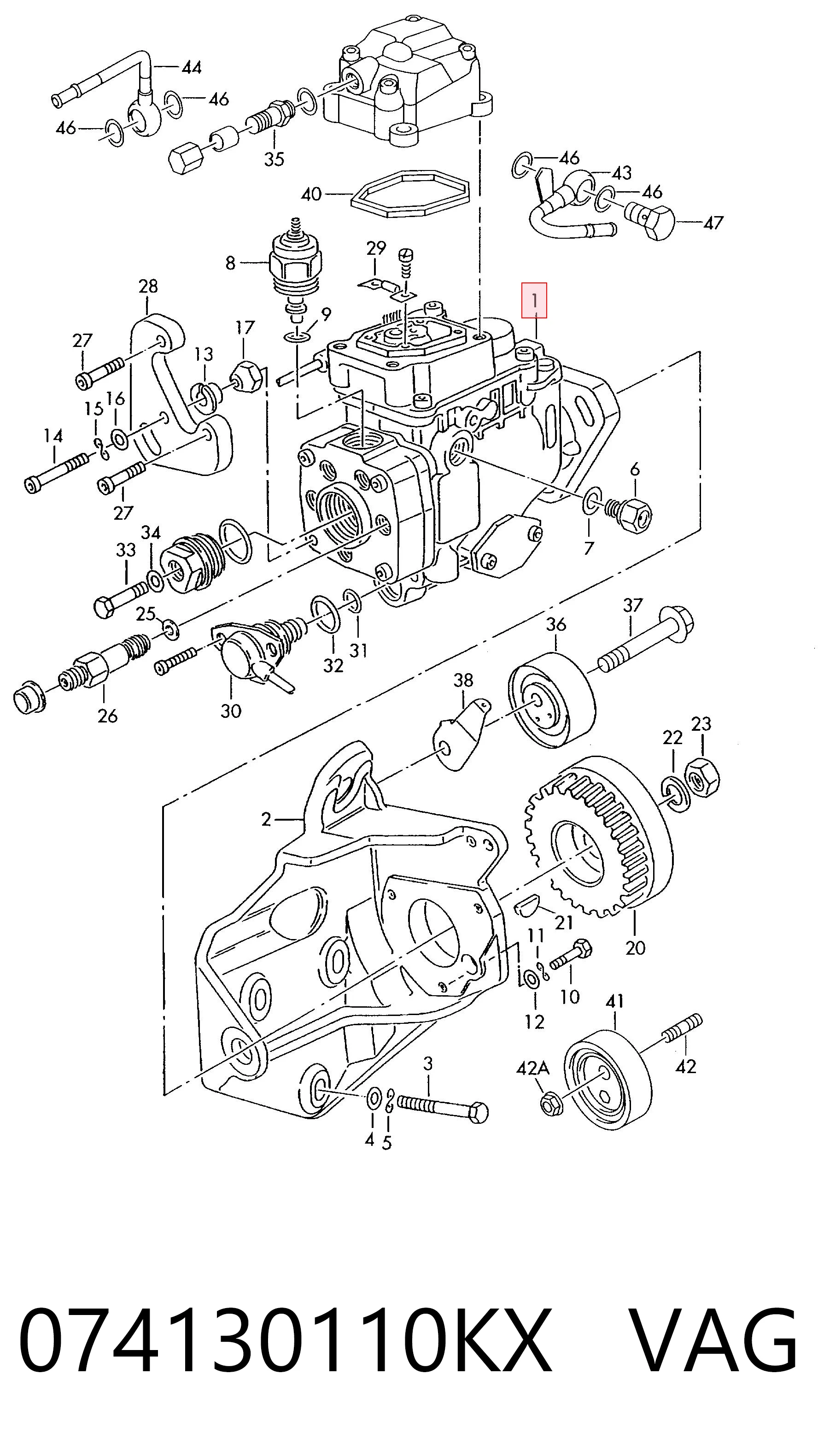 Купить 460415996 Bosch ТНВД