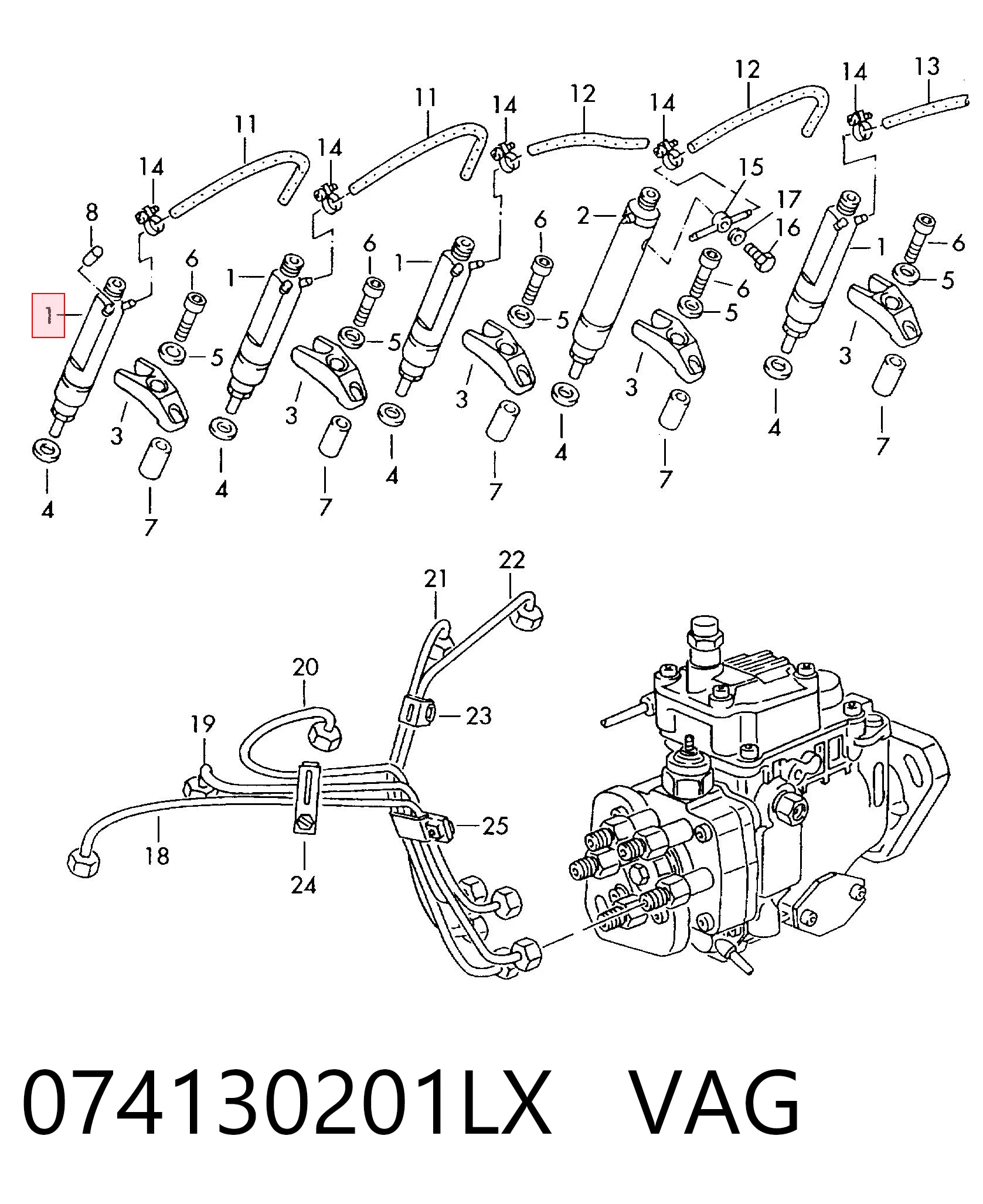 Форсунка инжектора Engitech ENT251008 цена, от 17.60 USD