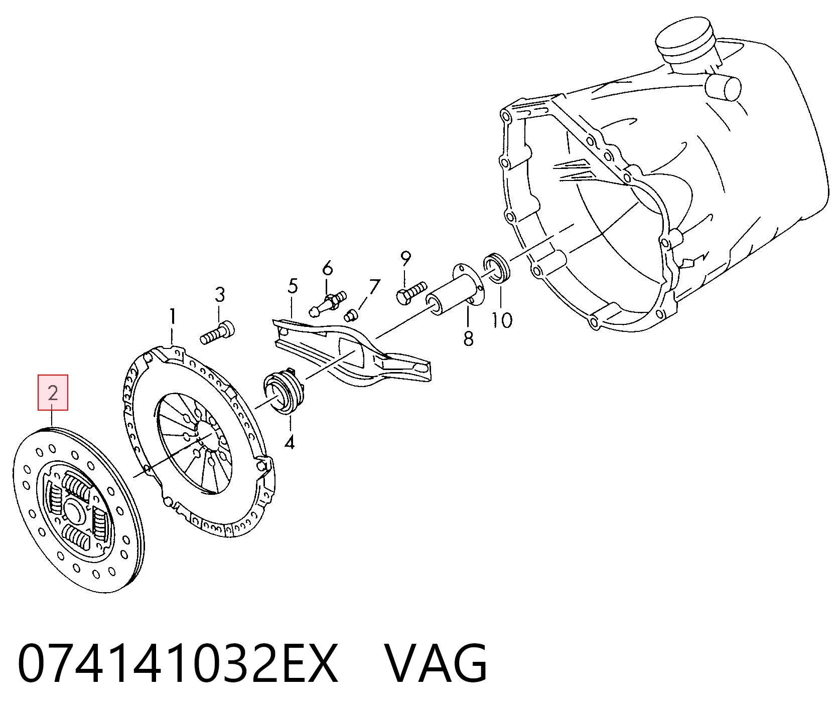 Диск сцепления GPD CLD141065