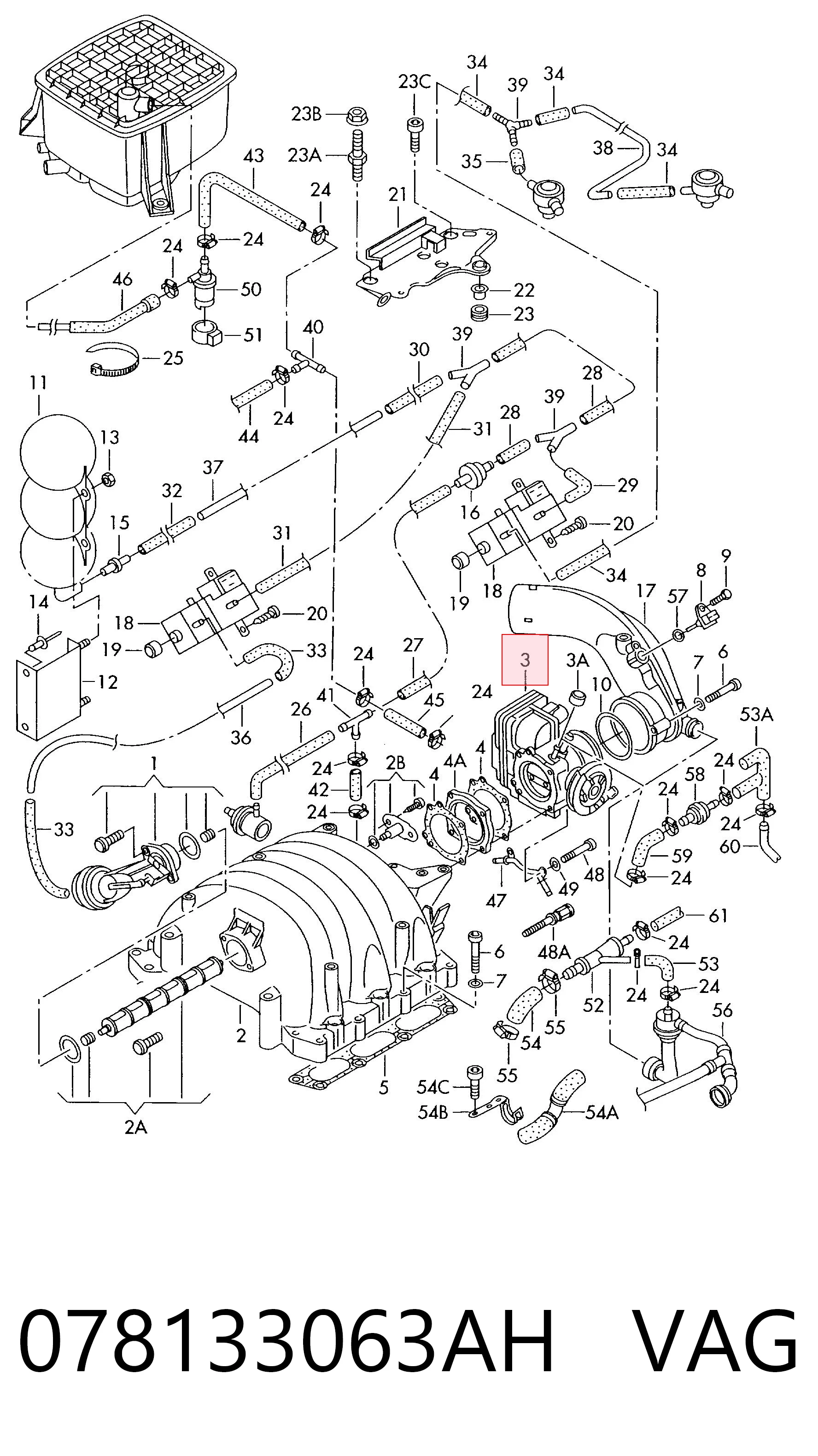 Купить 413159A1 Case Блок дроссельной заслонки