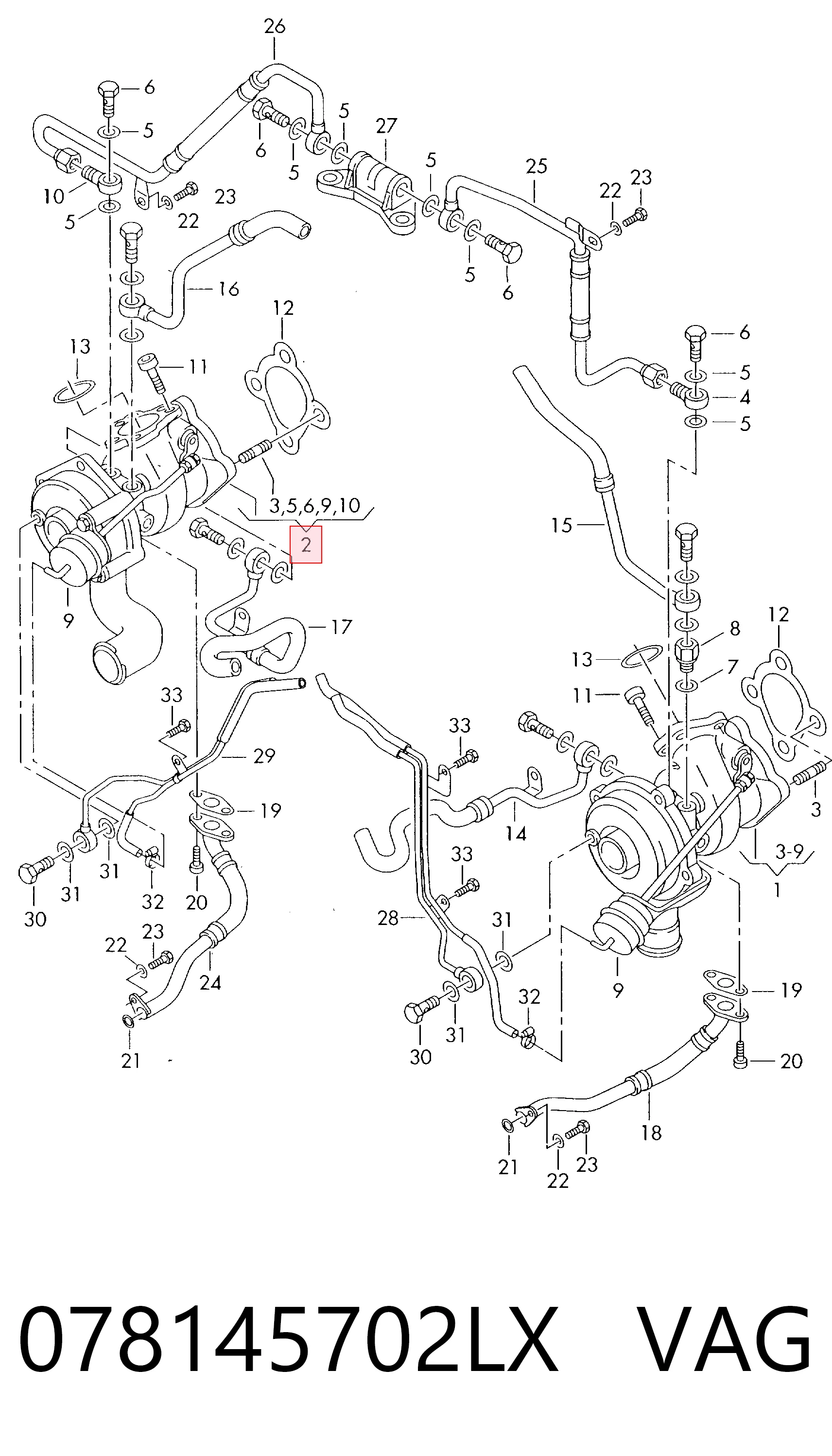 Турбина 53039700070 Borg-Warner