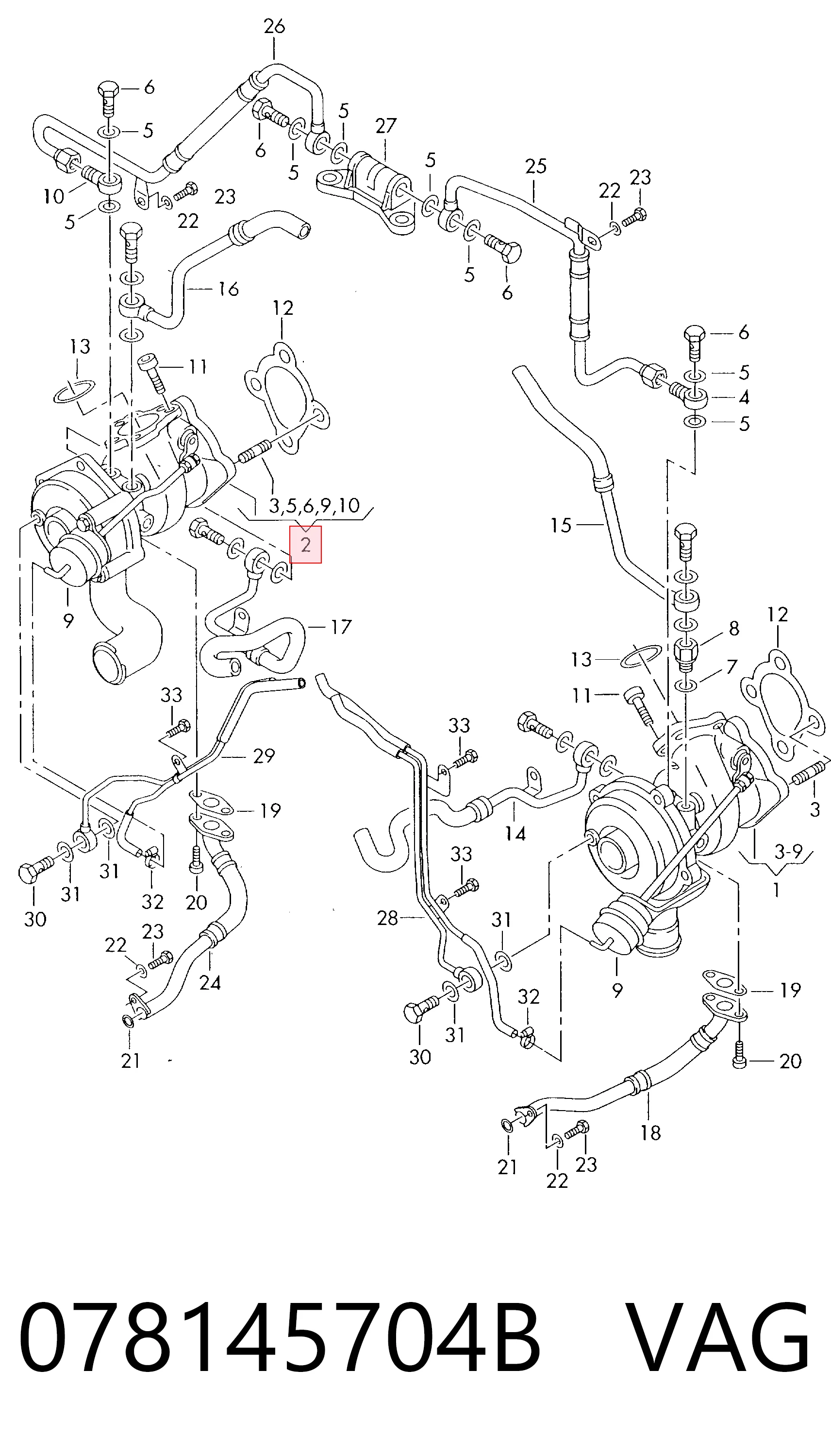 Турбонагнетатель Borg-Warner 53039700070 цена, от 196.40 USD