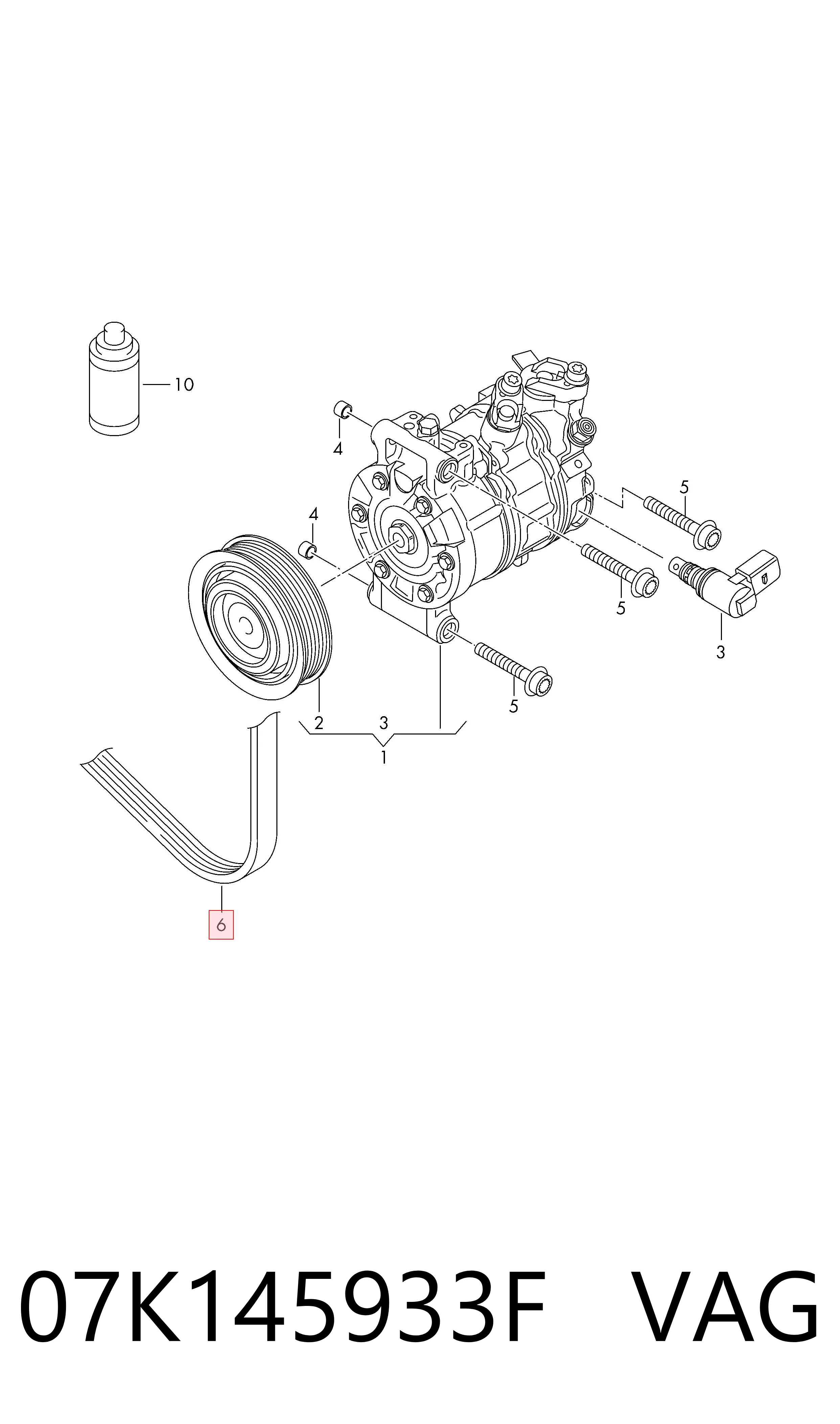 5PK1550 Daihatsu Поликлиновый ремень