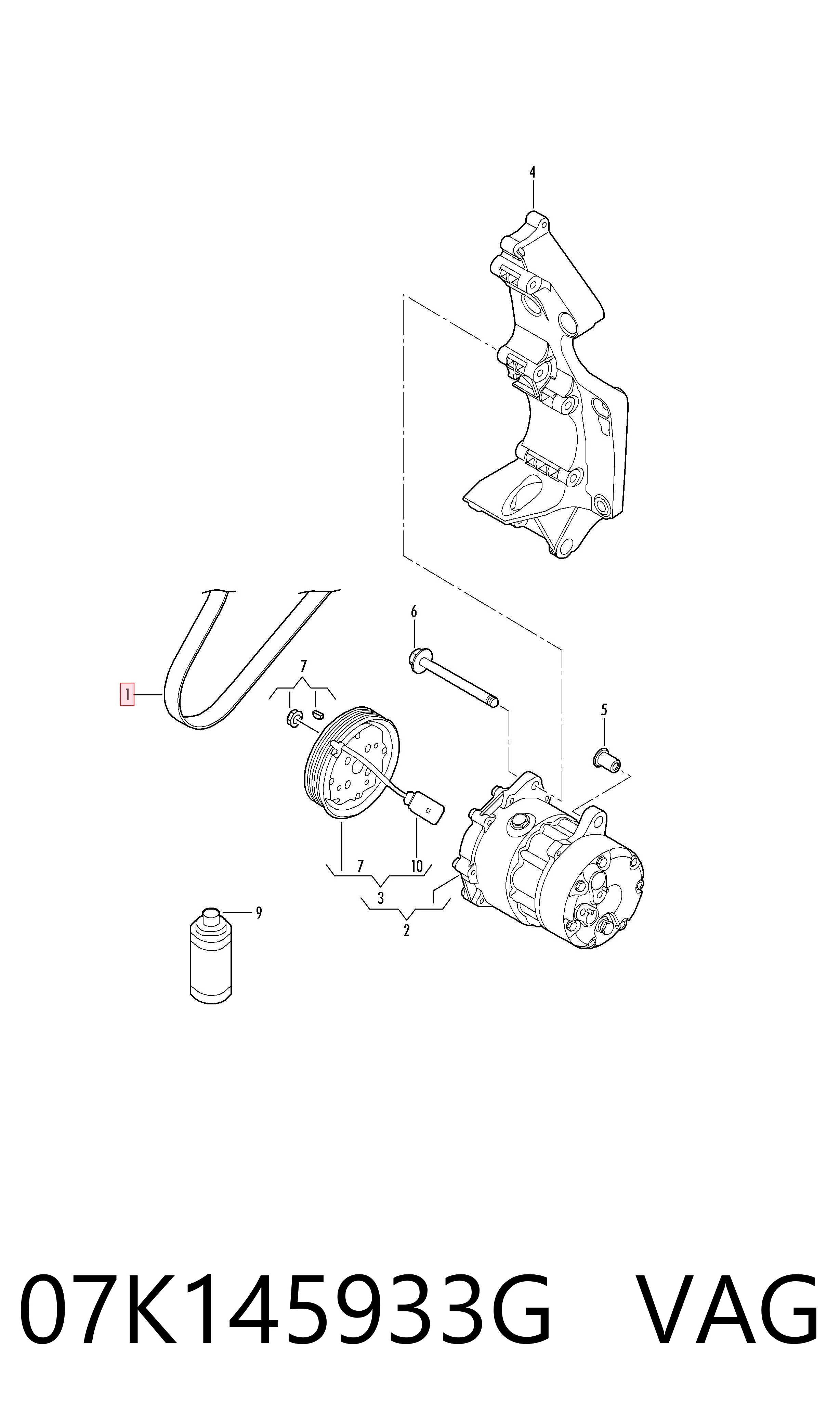 7626608 Fiat/Alfa/Lancia Поликлиновый ремень
