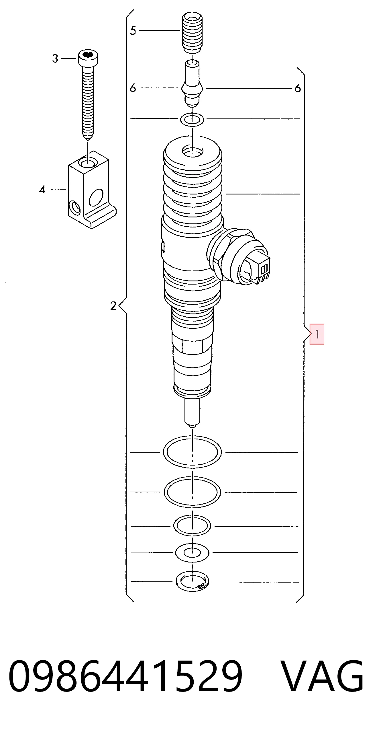 Топливные форсунки 414720310 Bosch