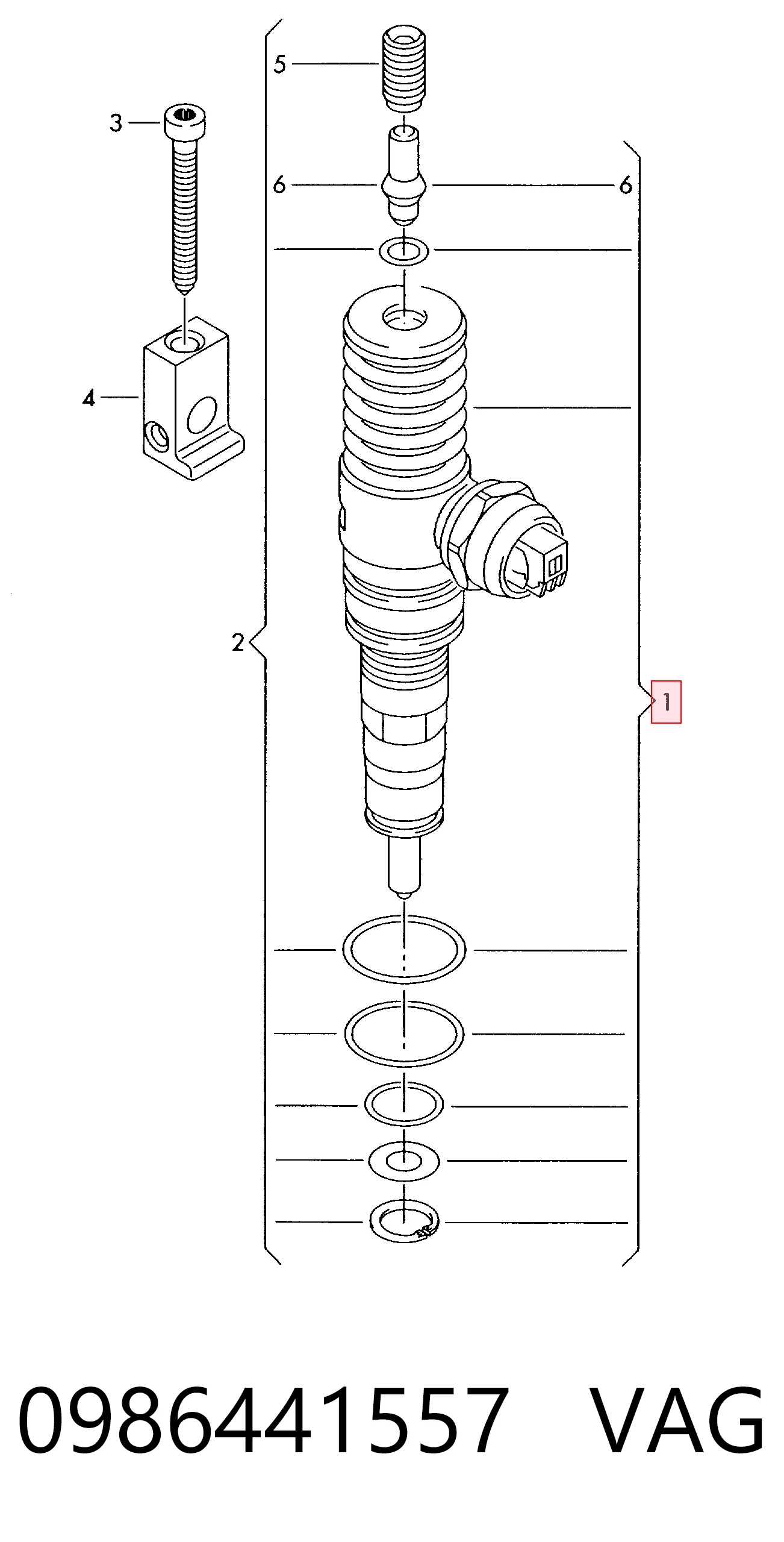 414720028 Bosch Топливные форсунки