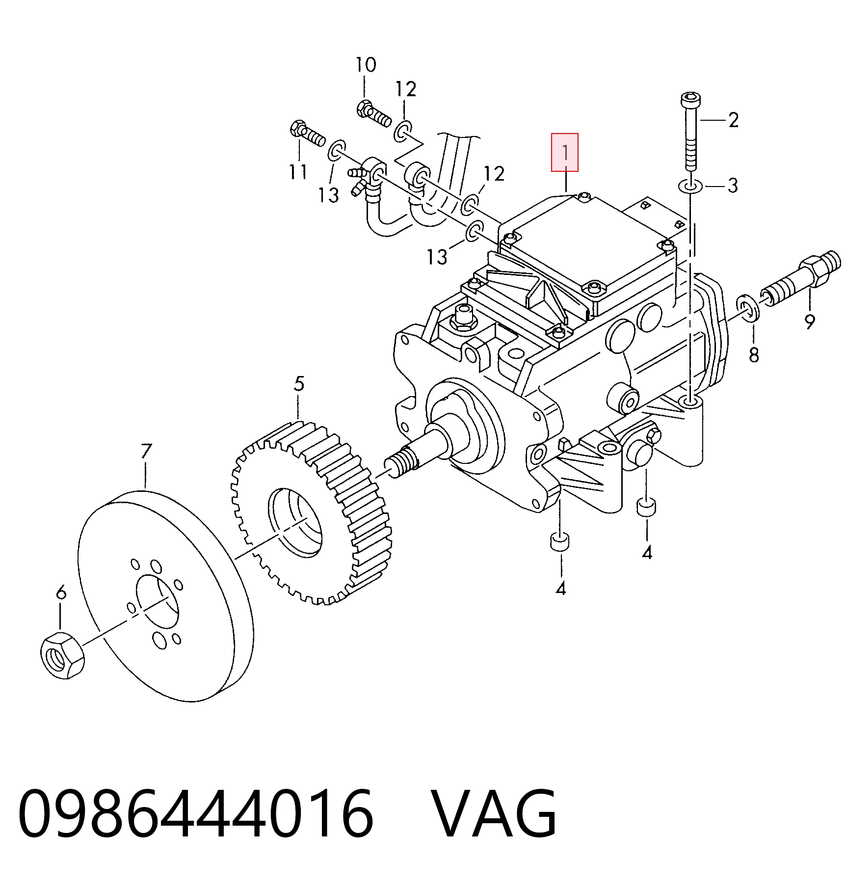 Купить ТНВД Ауди А6 C5 4B2, 4B4