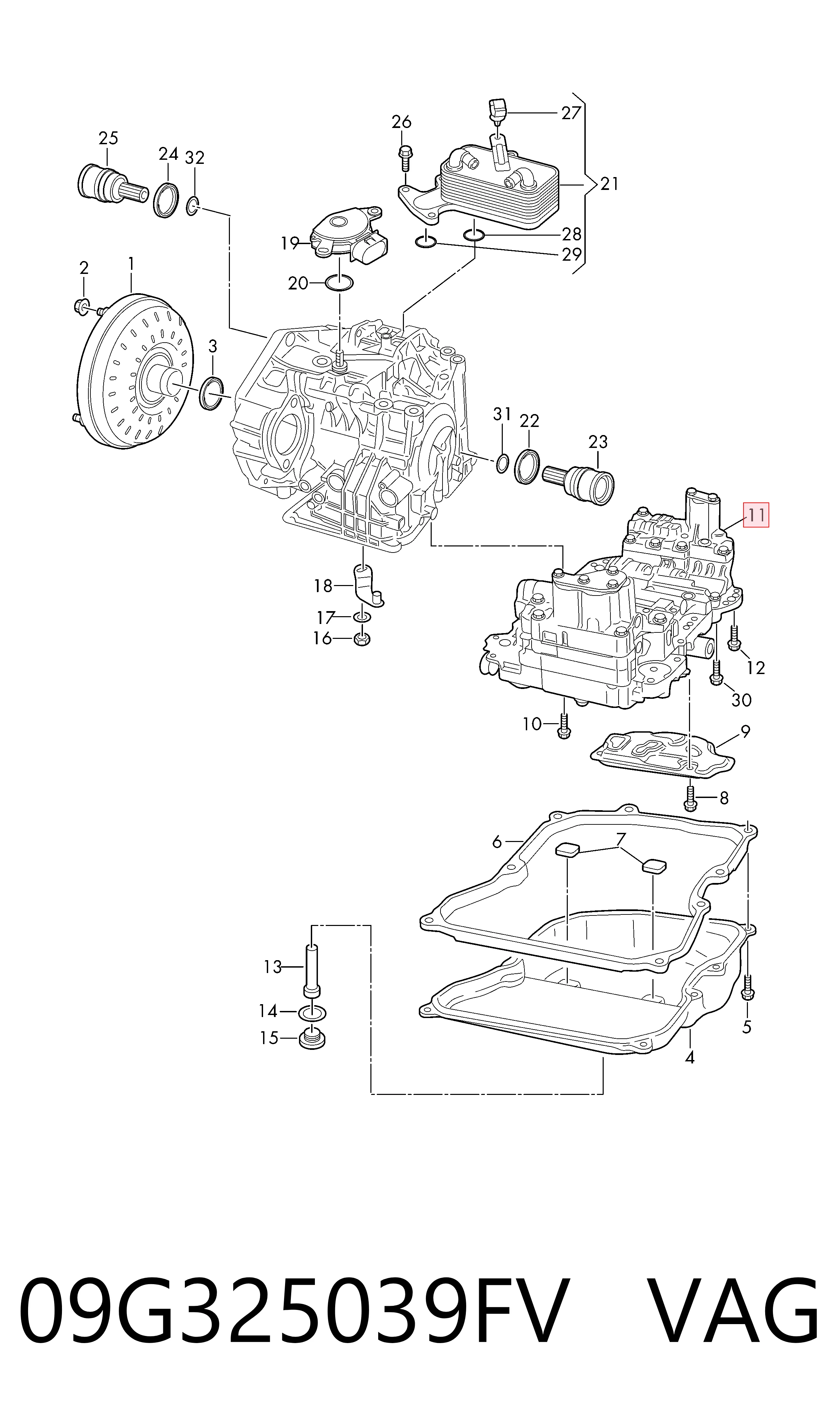 Соленоид АКПП Volkswagen Jetta VI седан (162, 163, AV3, AV2, AY2, AY3) (2011 - 2019) цена, от 600.53 USD