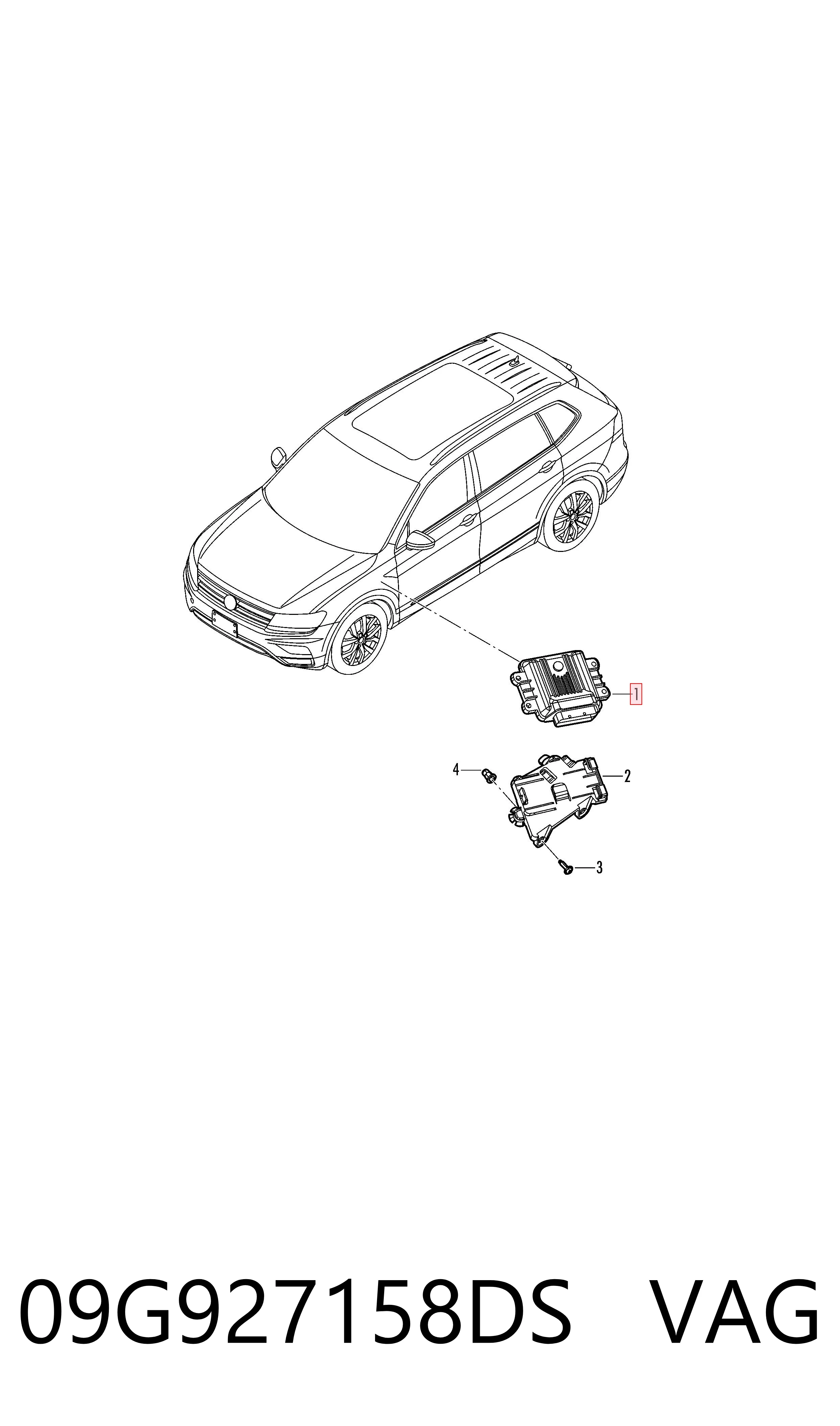 Модуль управления АКПП электронный VAG 09G927158DS цена, от 98.87 USD