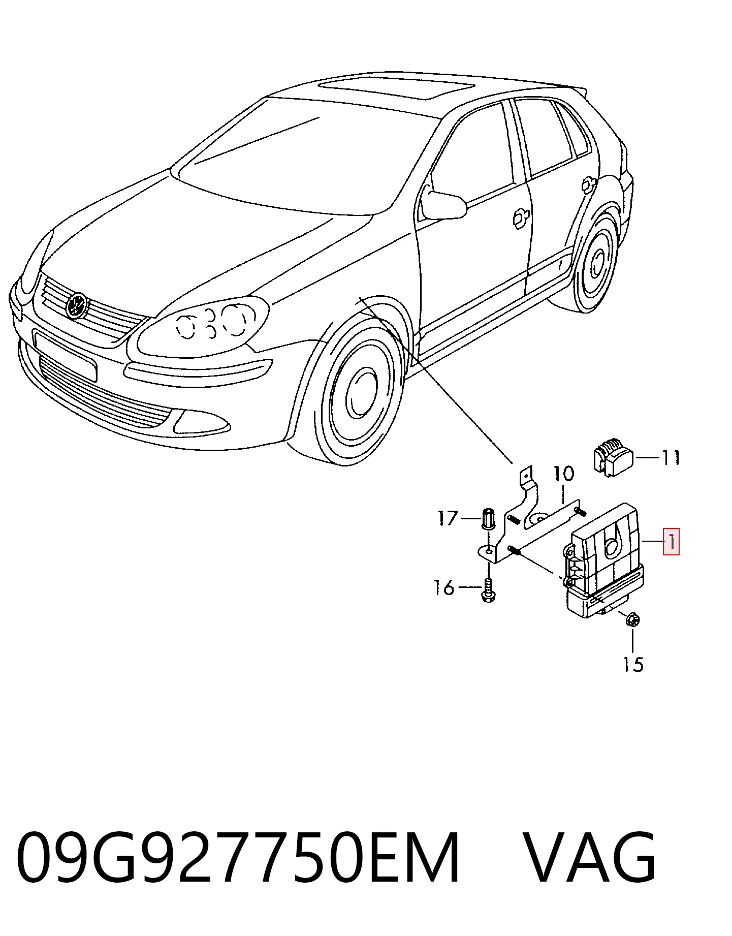 09G927750EM VAG